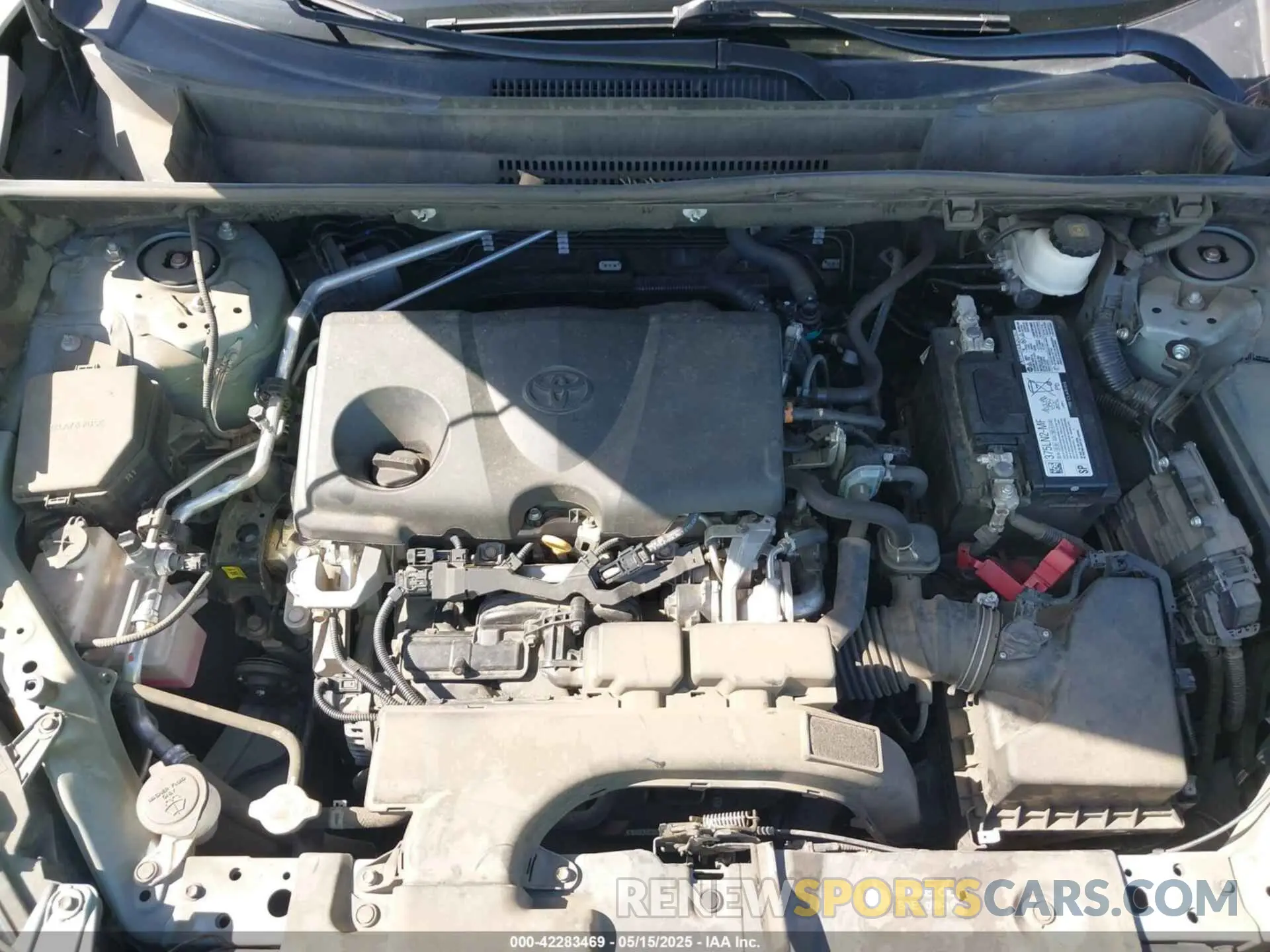 10 fotografías del automóvil dañado 2T3S1RFV9MW156892 TOYOTA RAV4 2021