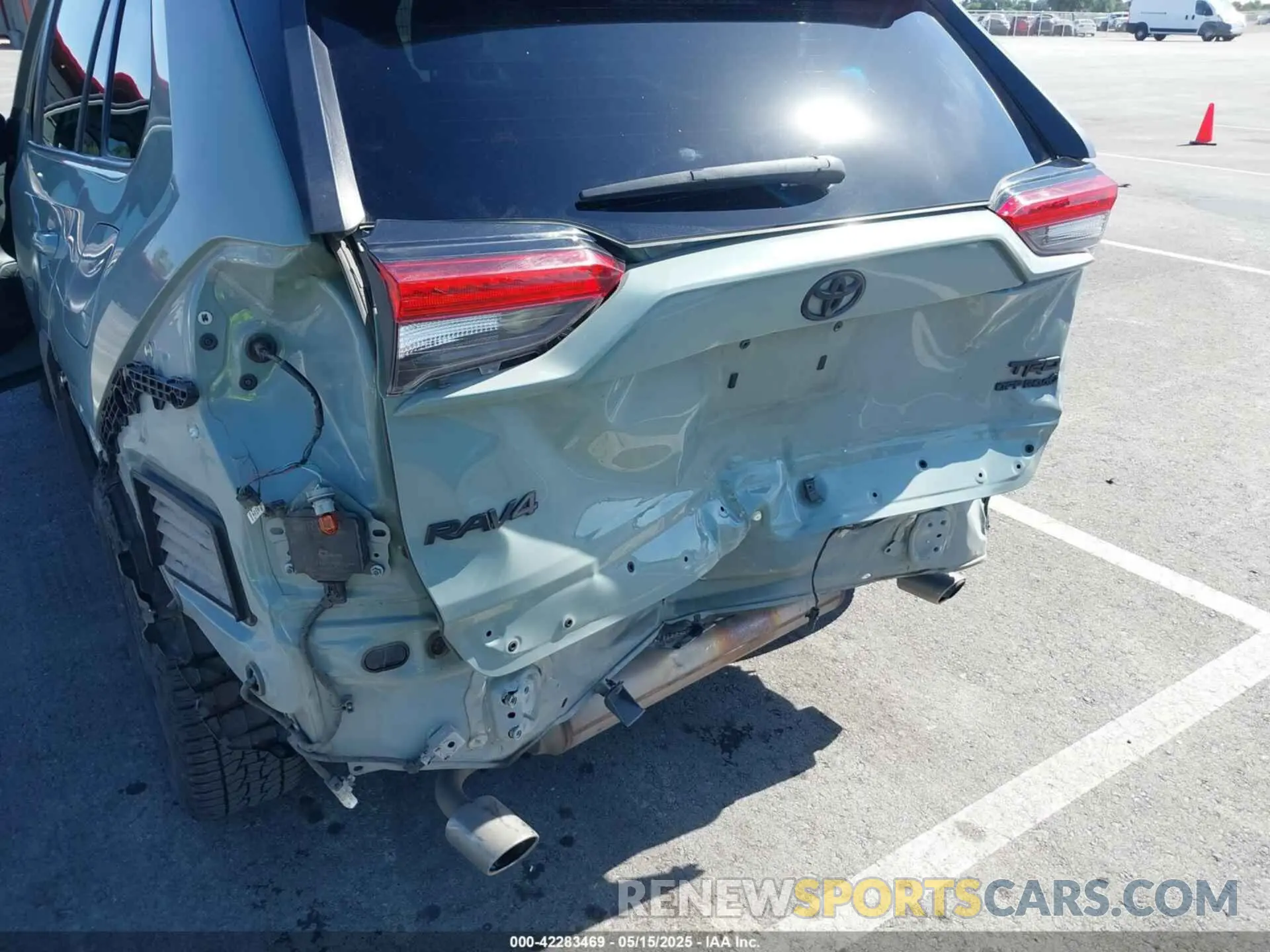 6 fotografías del automóvil dañado 2T3S1RFV9MW156892 TOYOTA RAV4 2021