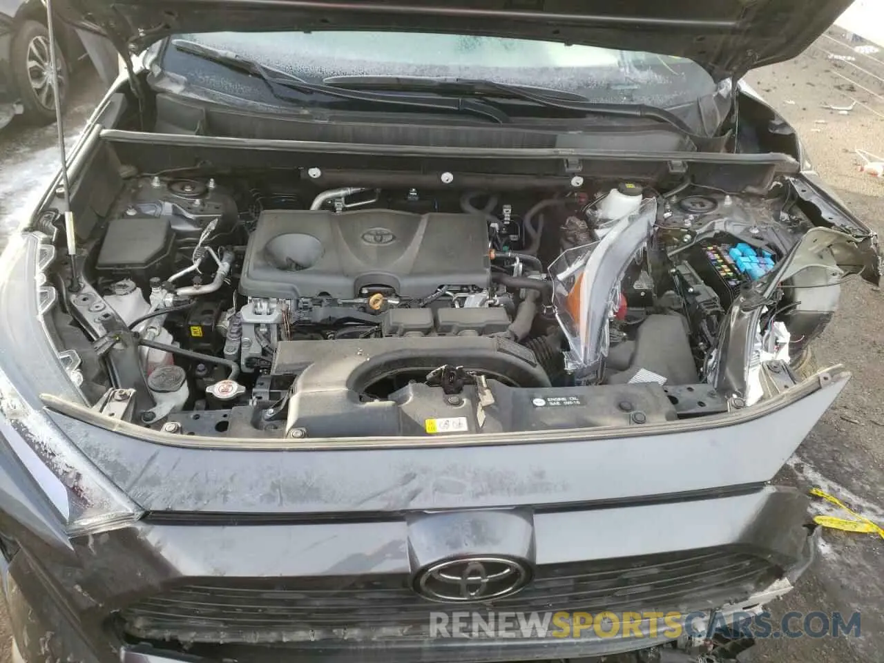 7 fotografías del automóvil dañado 2T3W1RFV0MC091241 TOYOTA RAV4 2021