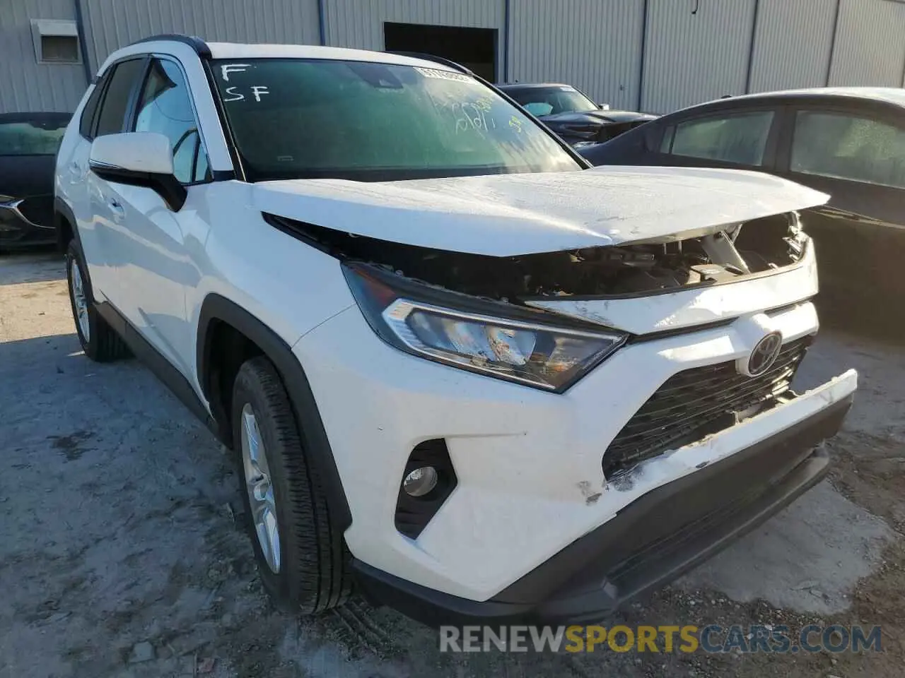 1 fotografías del automóvil dañado 2T3W1RFV0MC116512 TOYOTA RAV4 2021