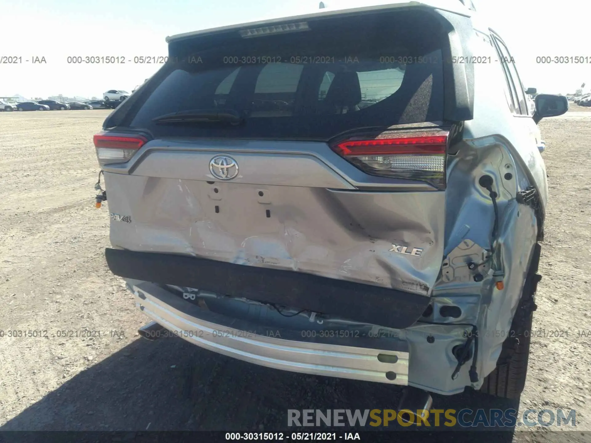 6 fotografías del automóvil dañado 2T3W1RFV0MC129700 TOYOTA RAV4 2021