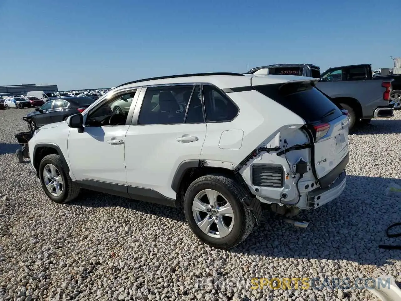 2 fotografías del automóvil dañado 2T3W1RFV0MC147906 TOYOTA RAV4 2021