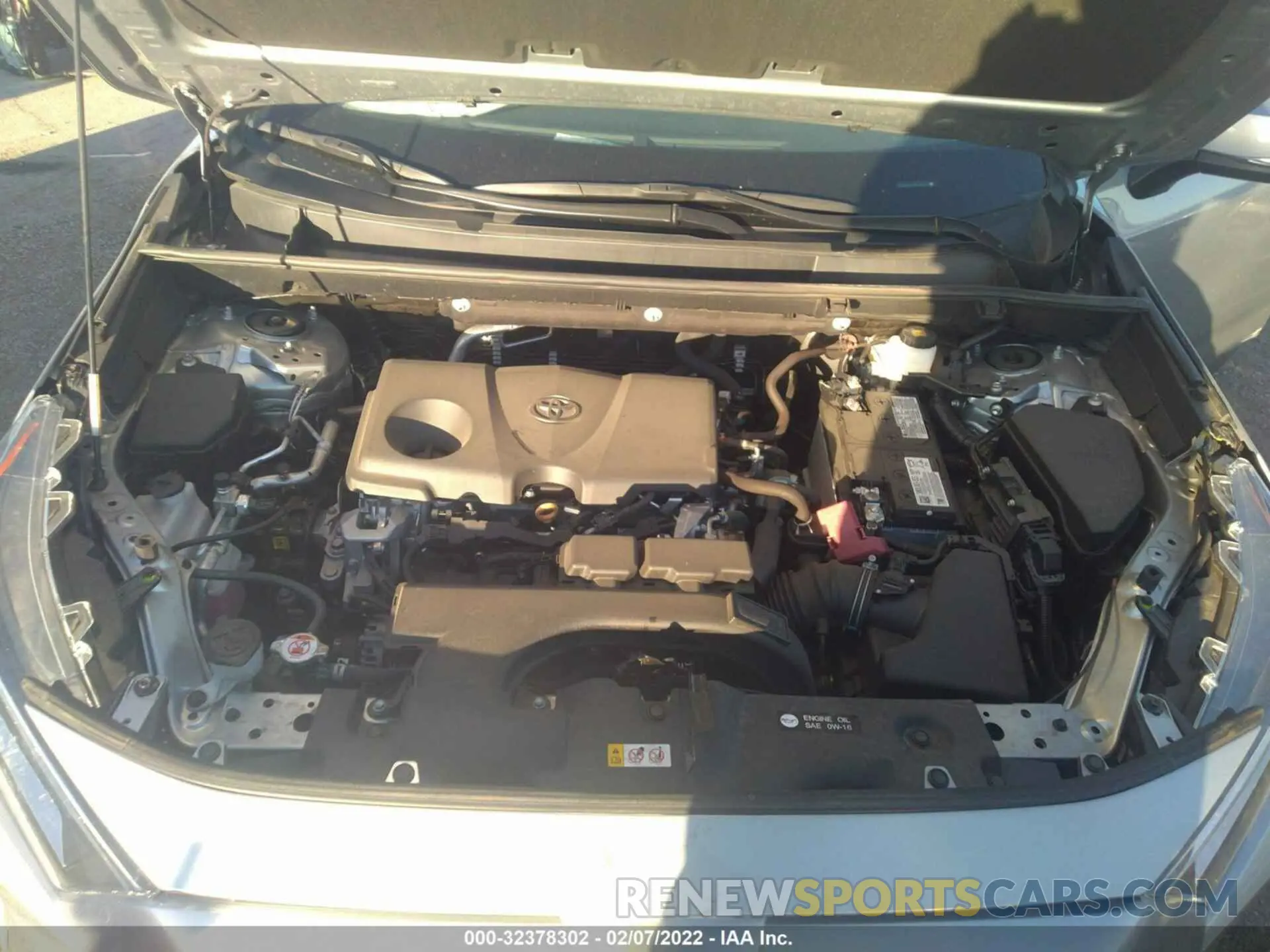 10 fotografías del automóvil dañado 2T3W1RFV0MC148733 TOYOTA RAV4 2021