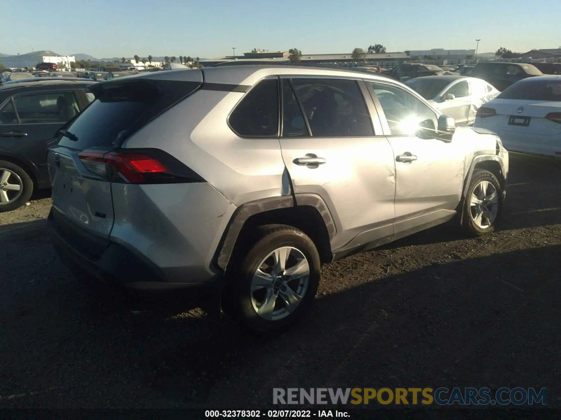 4 fotografías del automóvil dañado 2T3W1RFV0MC148733 TOYOTA RAV4 2021