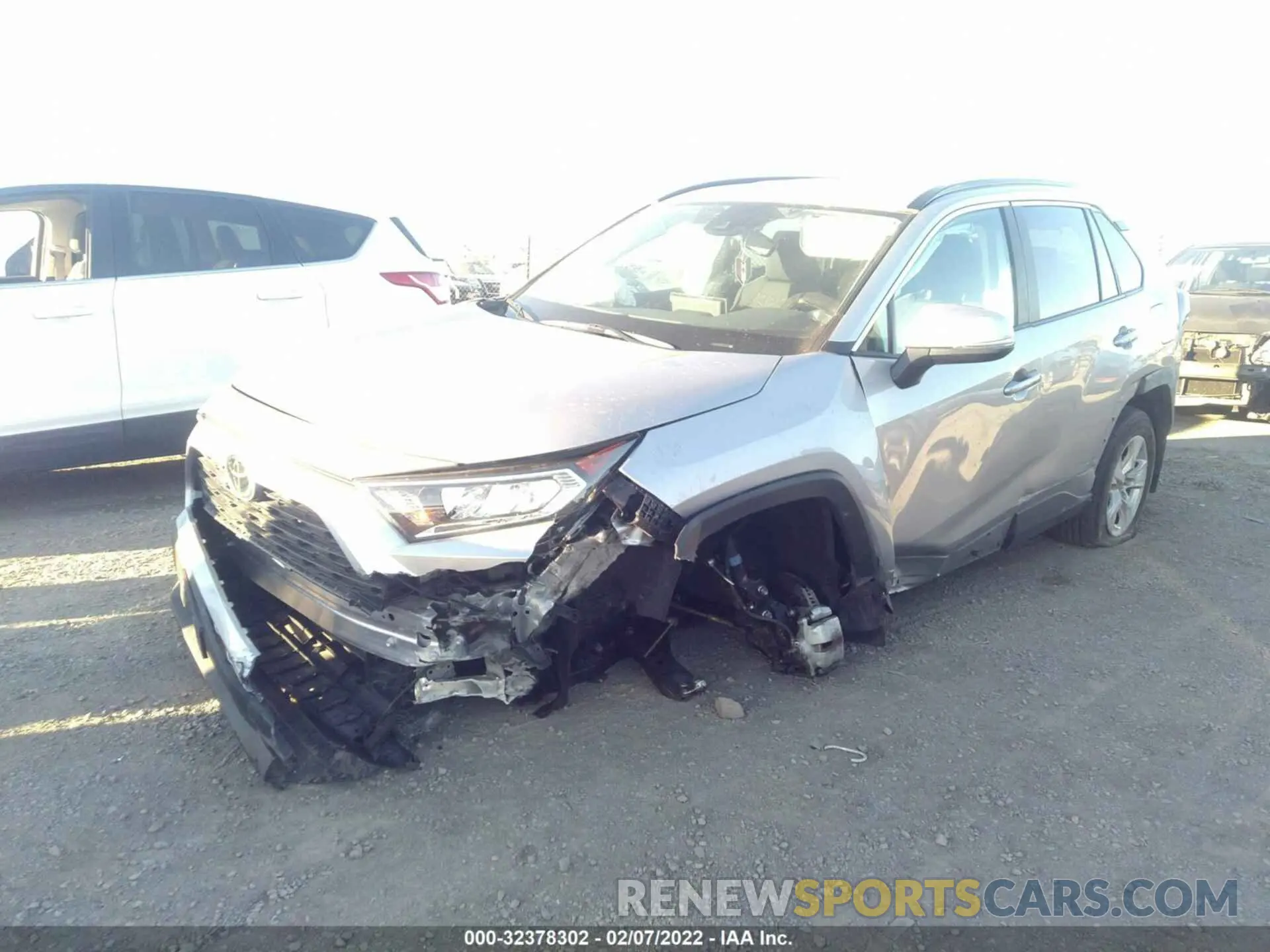 6 fotografías del automóvil dañado 2T3W1RFV0MC148733 TOYOTA RAV4 2021