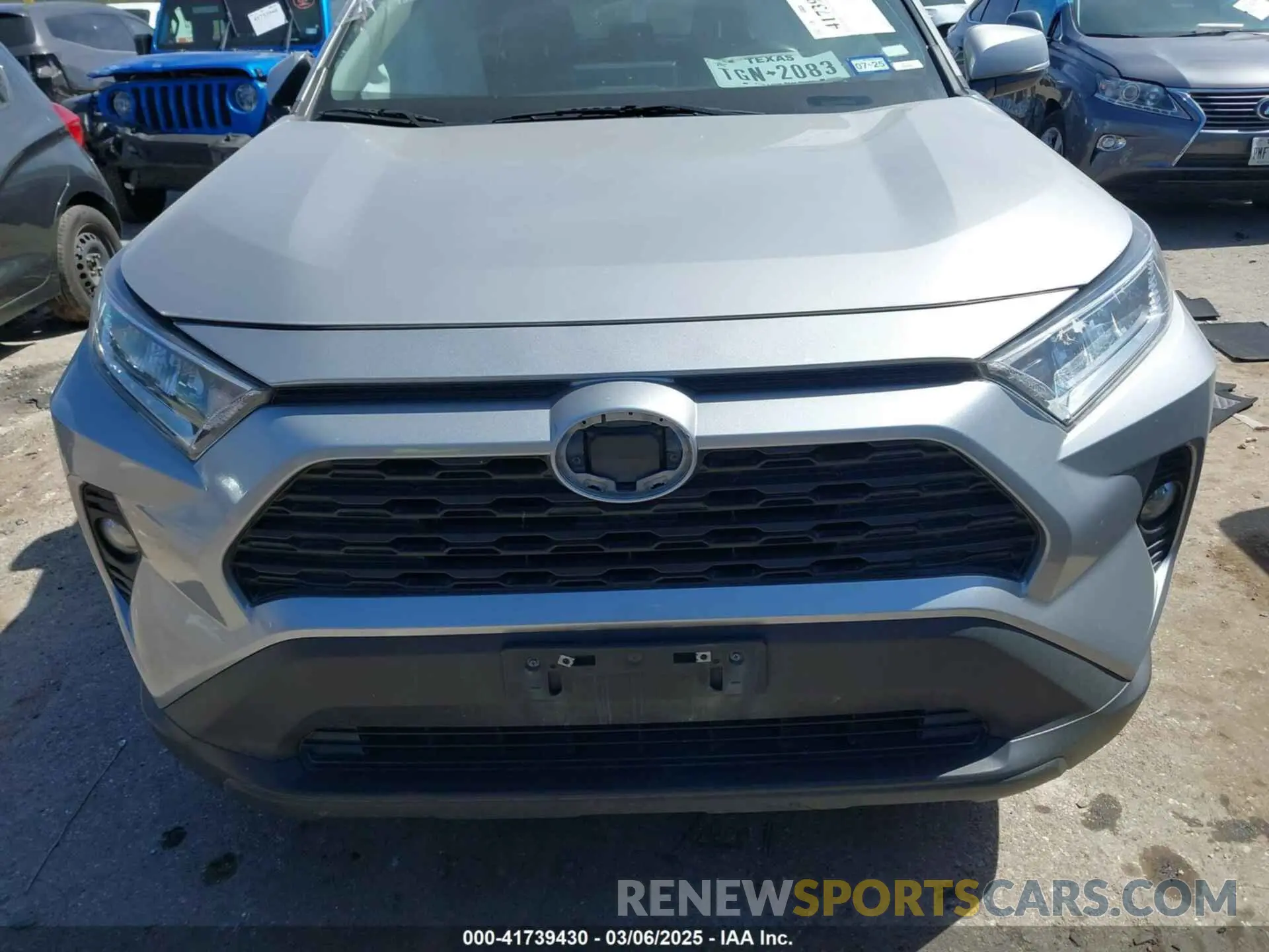 12 fotografías del automóvil dañado 2T3W1RFV0MW104858 TOYOTA RAV4 2021