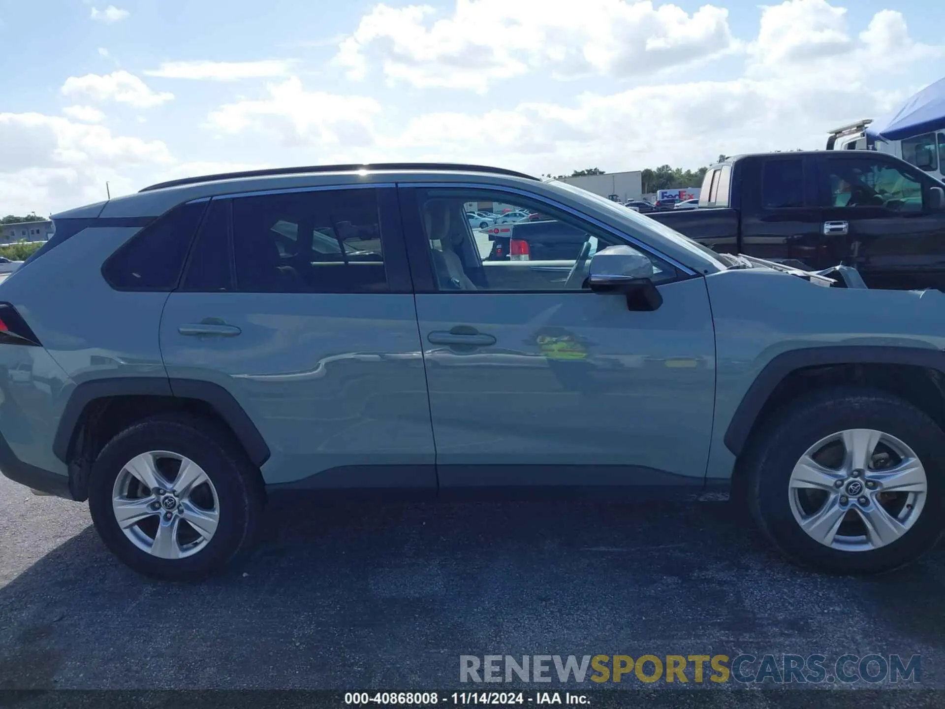14 fotografías del automóvil dañado 2T3W1RFV0MW123376 TOYOTA RAV4 2021