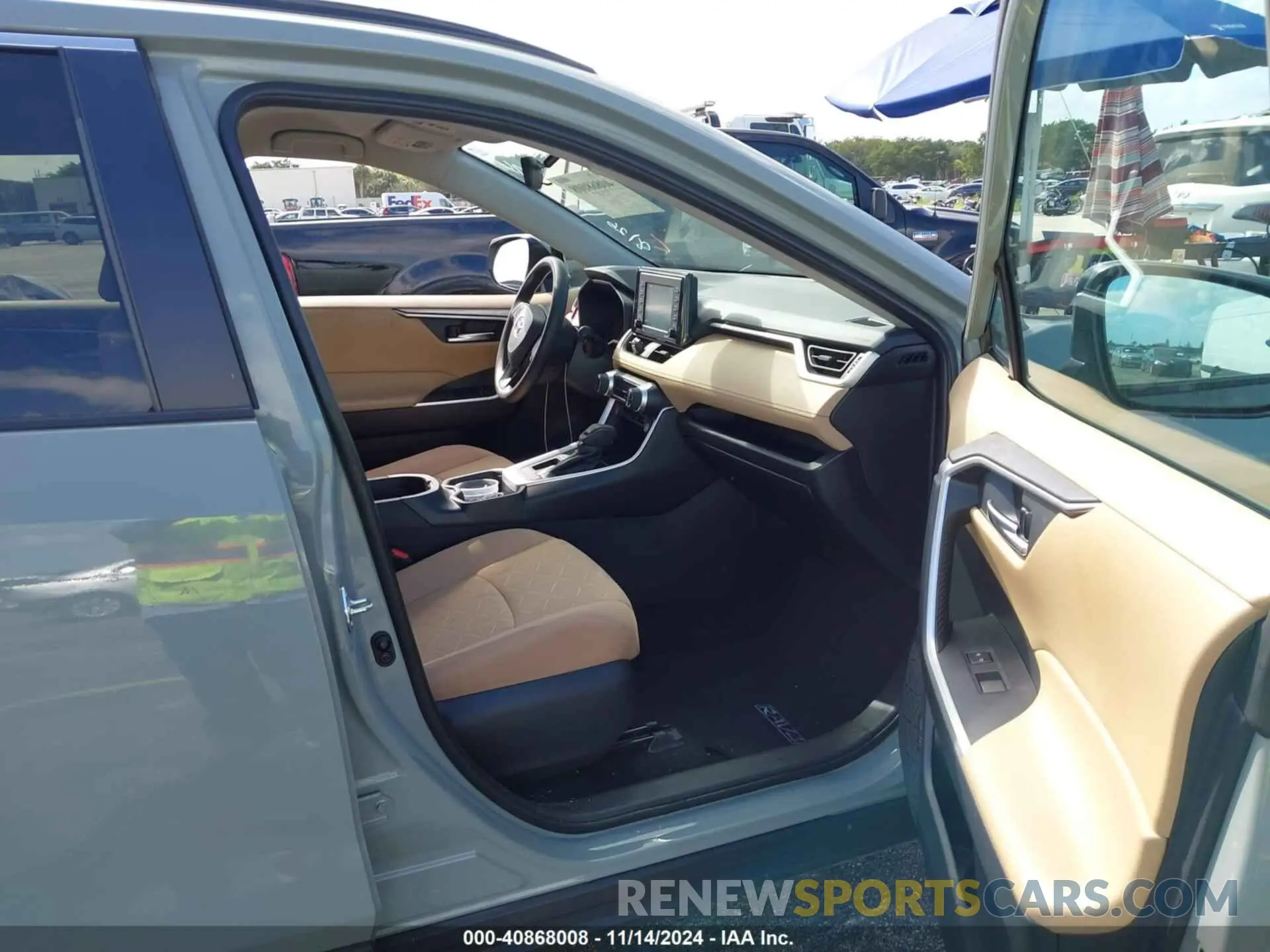 5 fotografías del automóvil dañado 2T3W1RFV0MW123376 TOYOTA RAV4 2021
