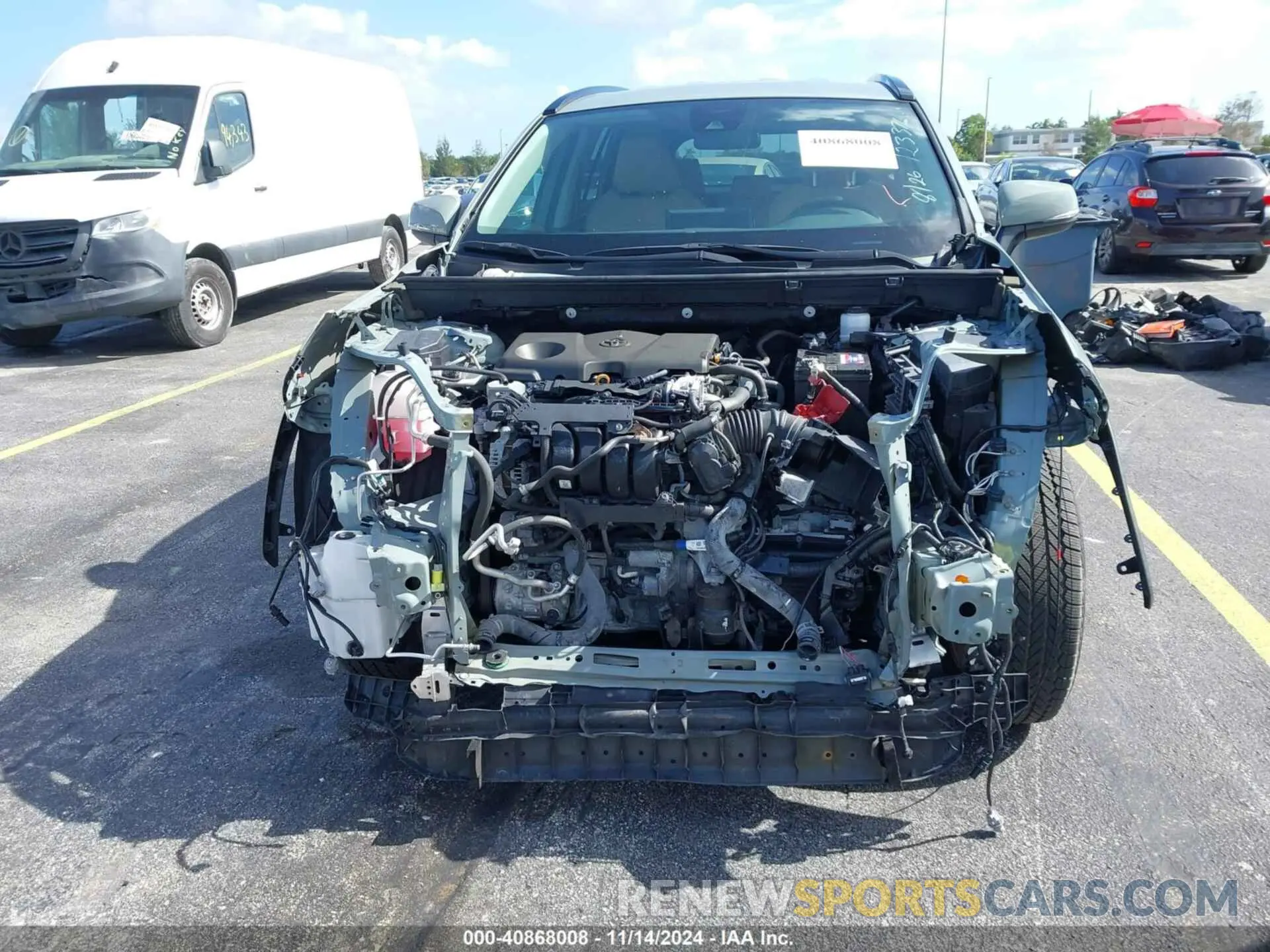 6 fotografías del automóvil dañado 2T3W1RFV0MW123376 TOYOTA RAV4 2021