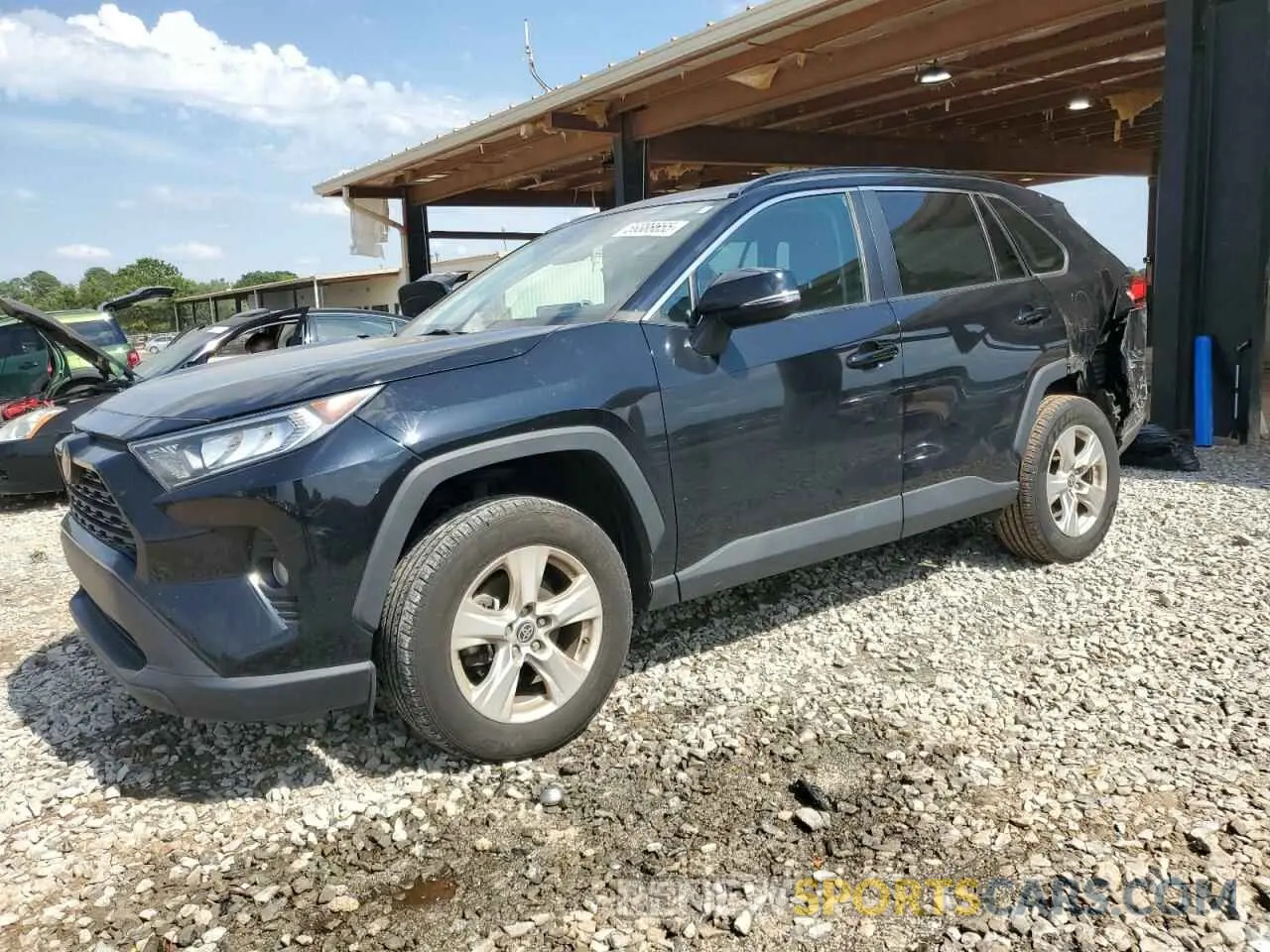 1 fotografías del automóvil dañado 2T3W1RFV0MW163781 TOYOTA RAV4 2021