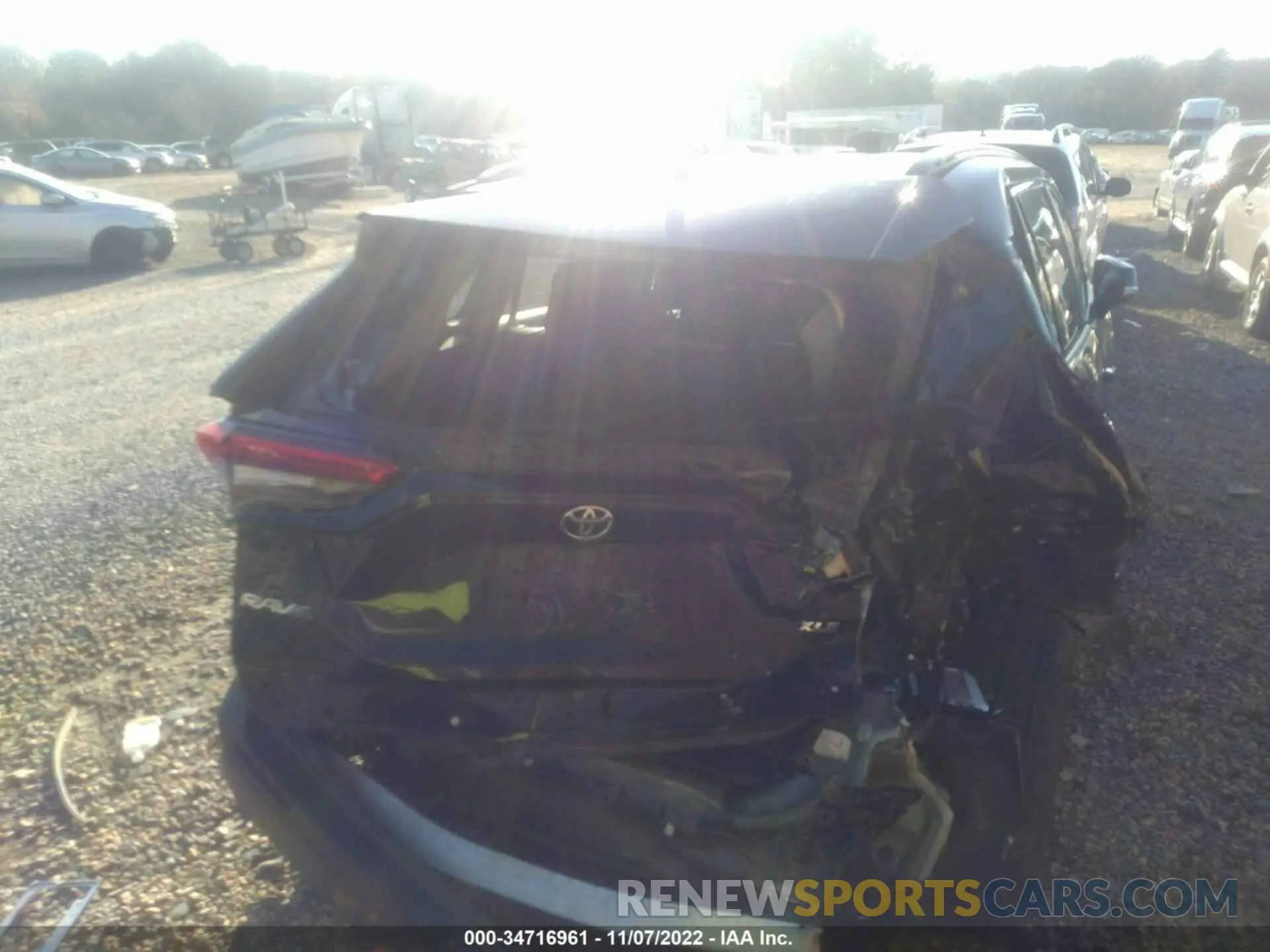 6 fotografías del automóvil dañado 2T3W1RFV0MW179088 TOYOTA RAV4 2021