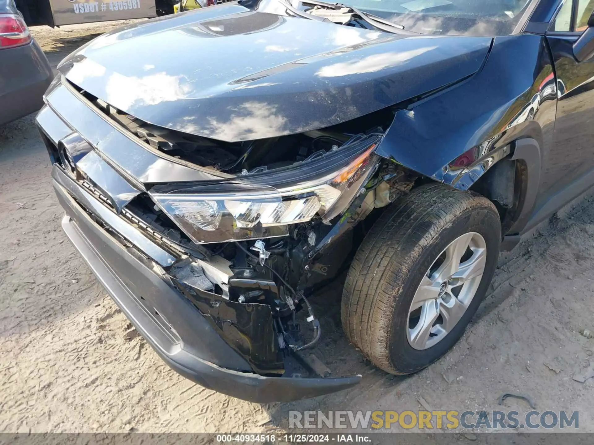 6 fotografías del automóvil dañado 2T3W1RFV1MC102070 TOYOTA RAV4 2021