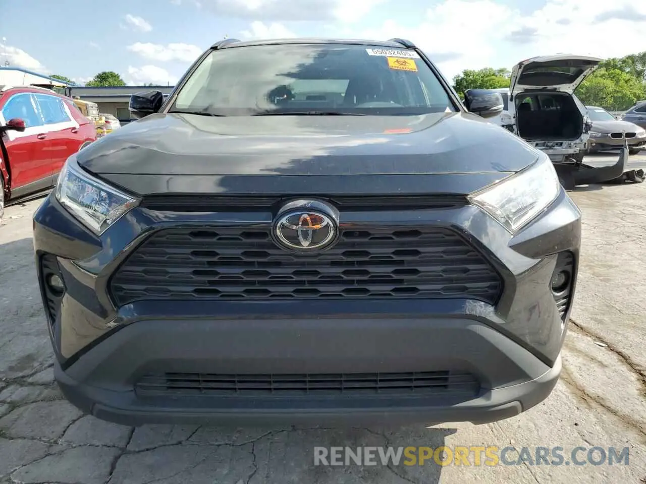 5 fotografías del automóvil dañado 2T3W1RFV1MC102635 TOYOTA RAV4 2021