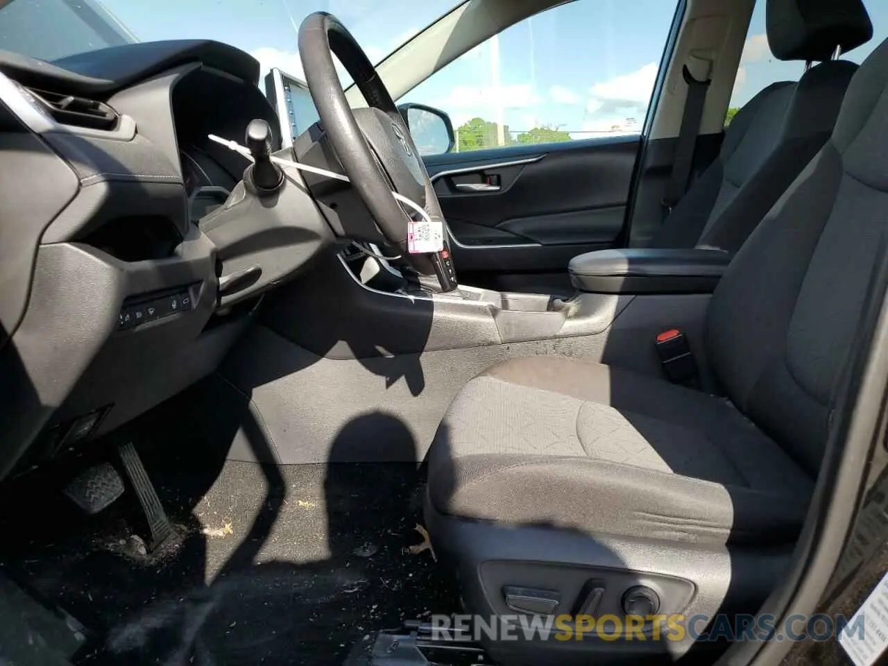 7 fotografías del automóvil dañado 2T3W1RFV1MC102635 TOYOTA RAV4 2021
