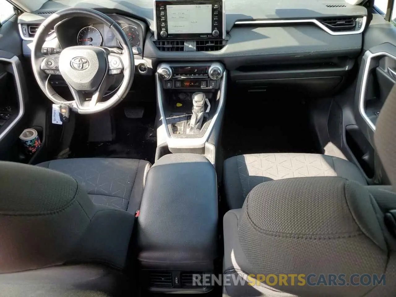 8 fotografías del automóvil dañado 2T3W1RFV1MC102635 TOYOTA RAV4 2021