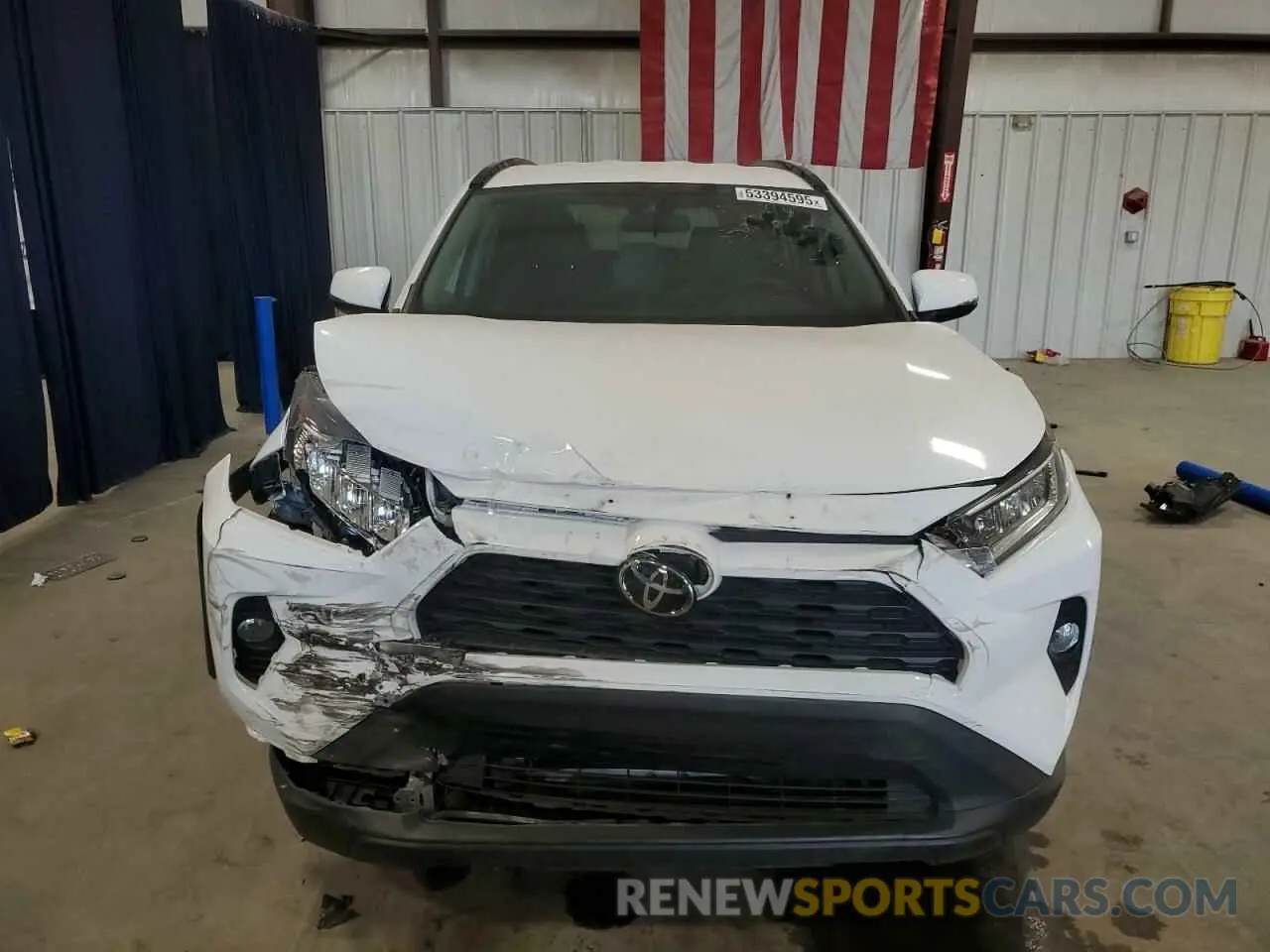 5 fotografías del automóvil dañado 2T3W1RFV1MC112159 TOYOTA RAV4 2021