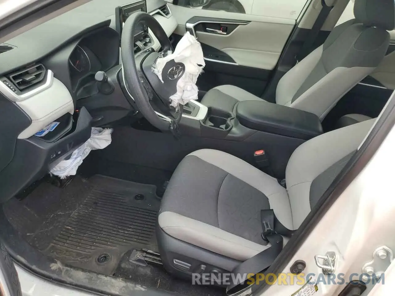 7 fotografías del automóvil dañado 2T3W1RFV1MC112159 TOYOTA RAV4 2021