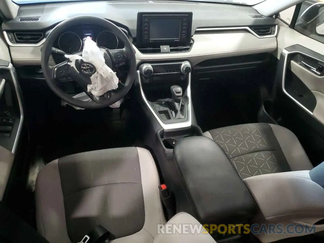 8 fotografías del automóvil dañado 2T3W1RFV1MC112159 TOYOTA RAV4 2021