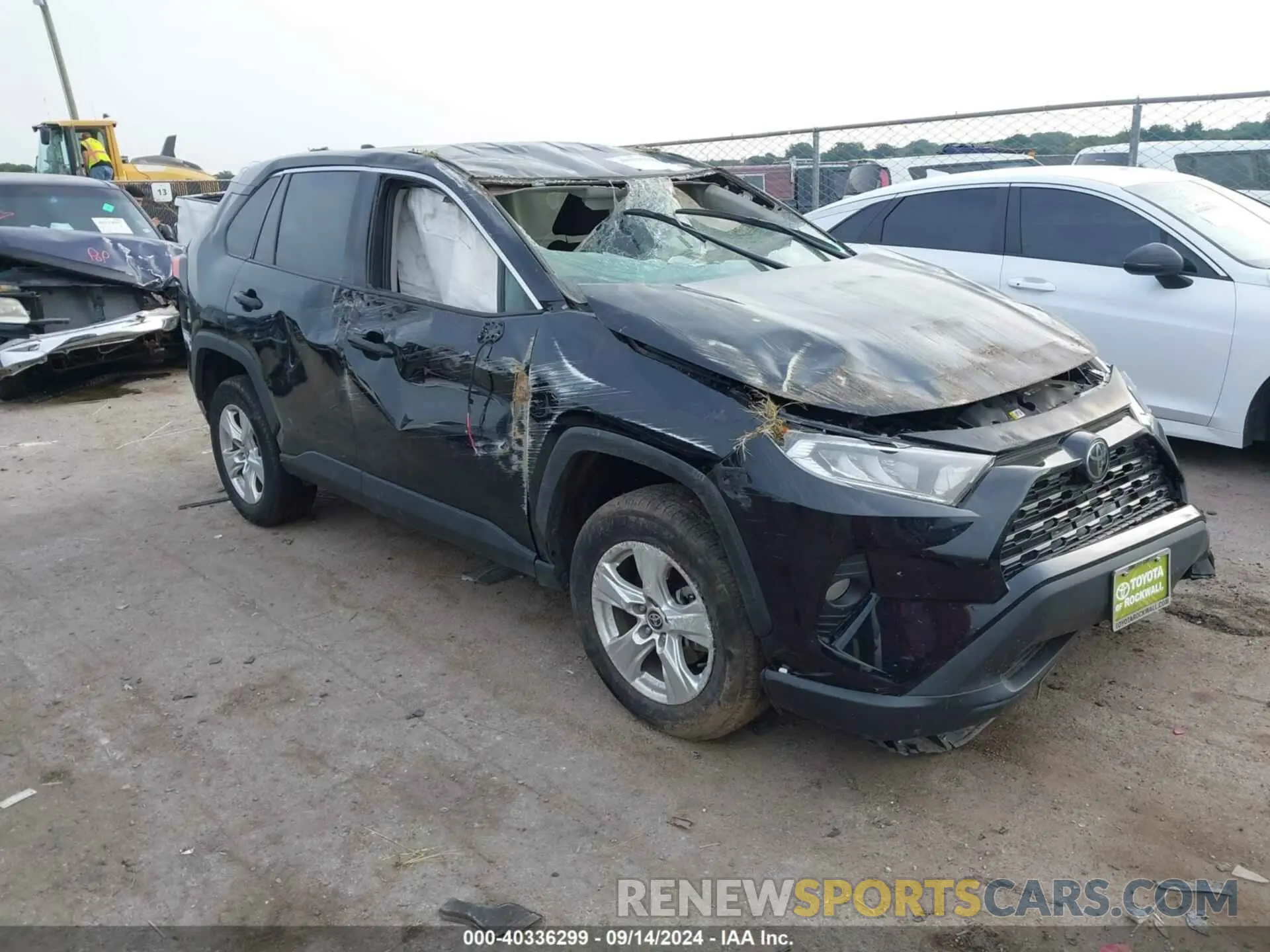 1 fotografías del automóvil dañado 2T3W1RFV1MC134596 TOYOTA RAV4 2021
