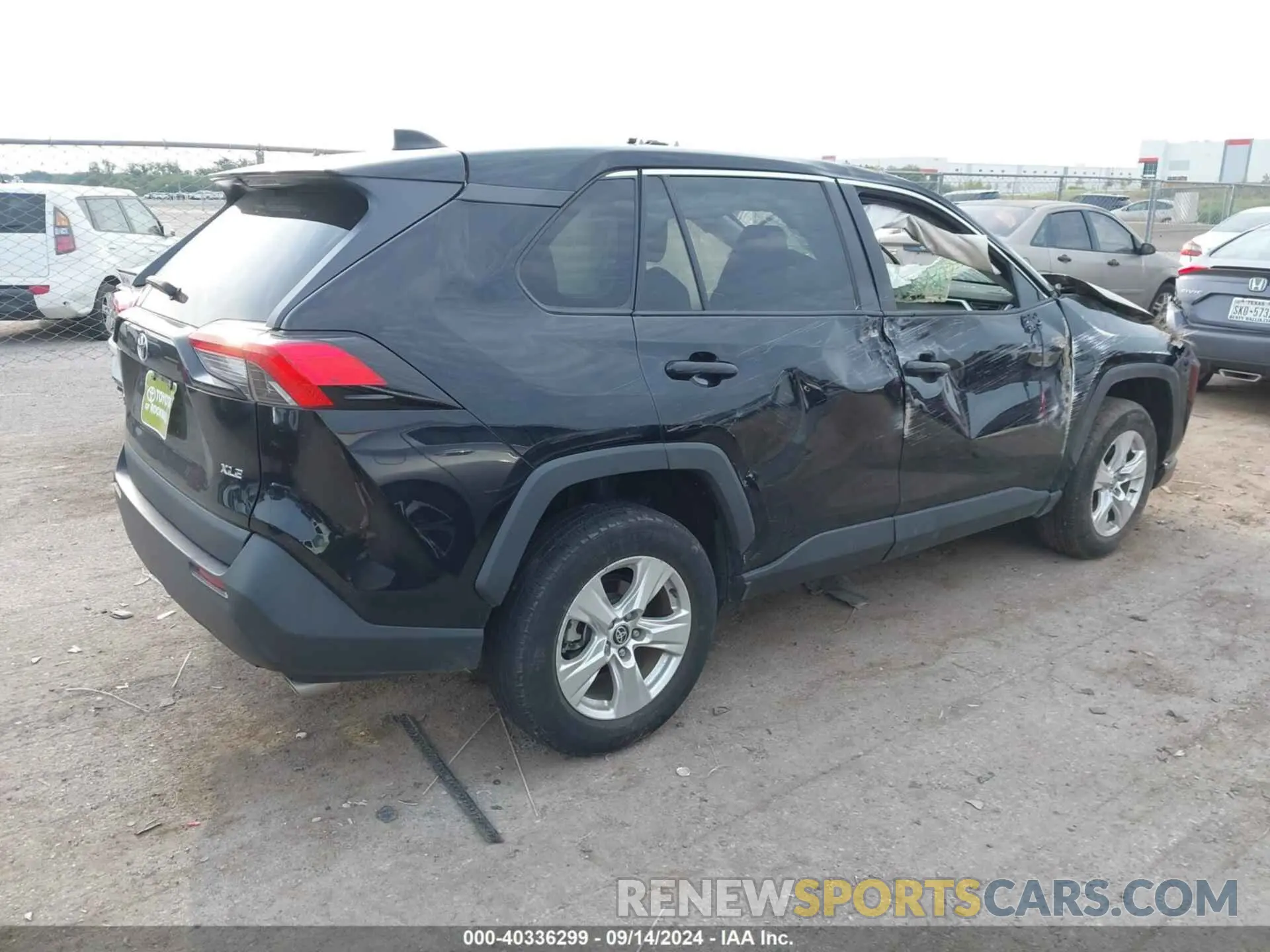 4 fotografías del automóvil dañado 2T3W1RFV1MC134596 TOYOTA RAV4 2021