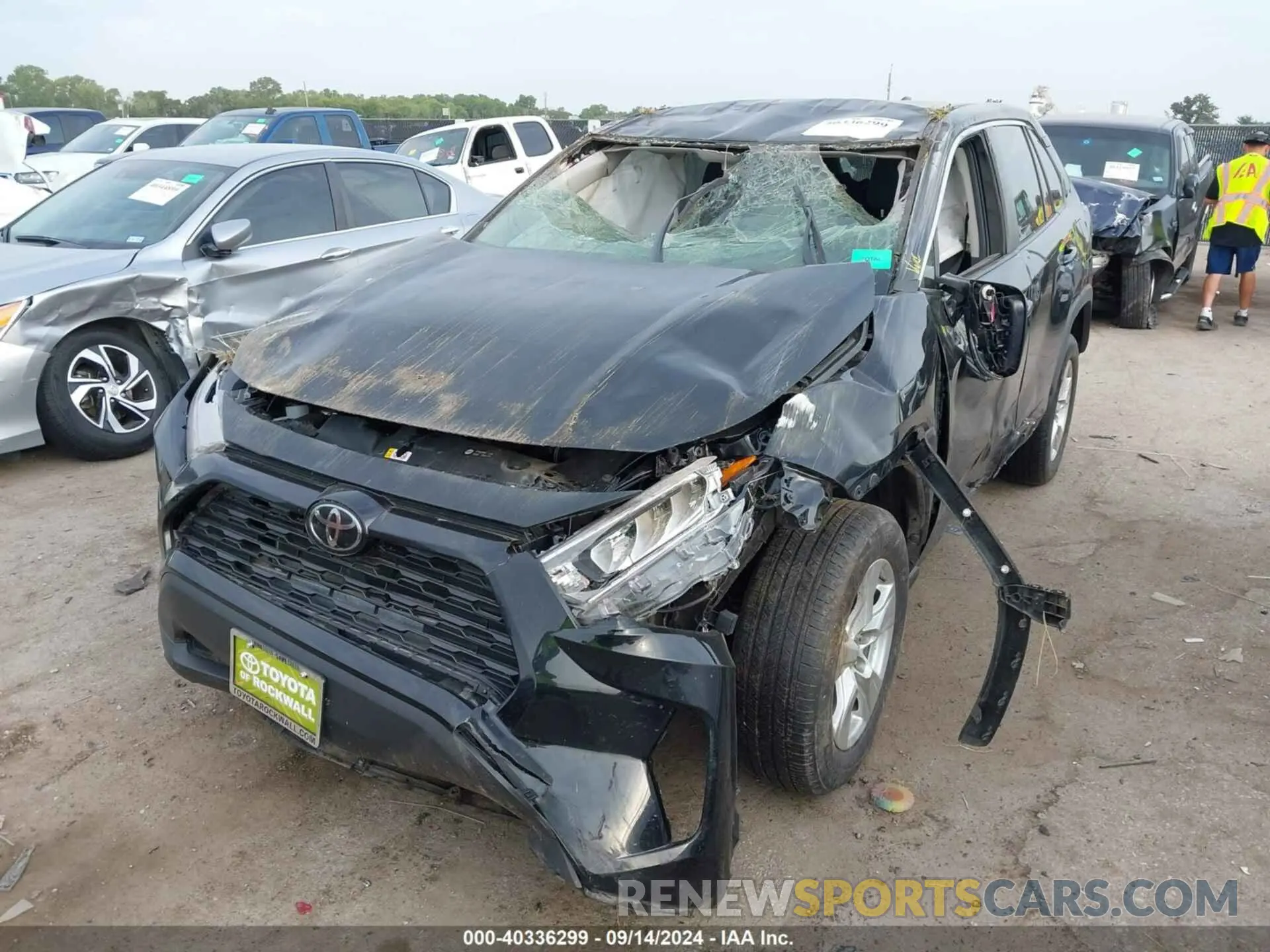 6 fotografías del automóvil dañado 2T3W1RFV1MC134596 TOYOTA RAV4 2021