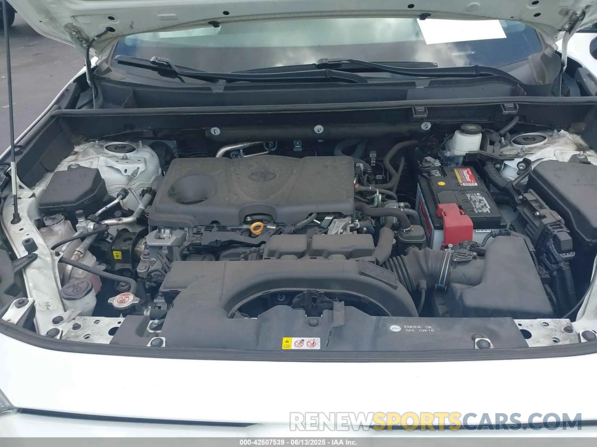 10 fotografías del automóvil dañado 2T3W1RFV1MC136218 TOYOTA RAV4 2021