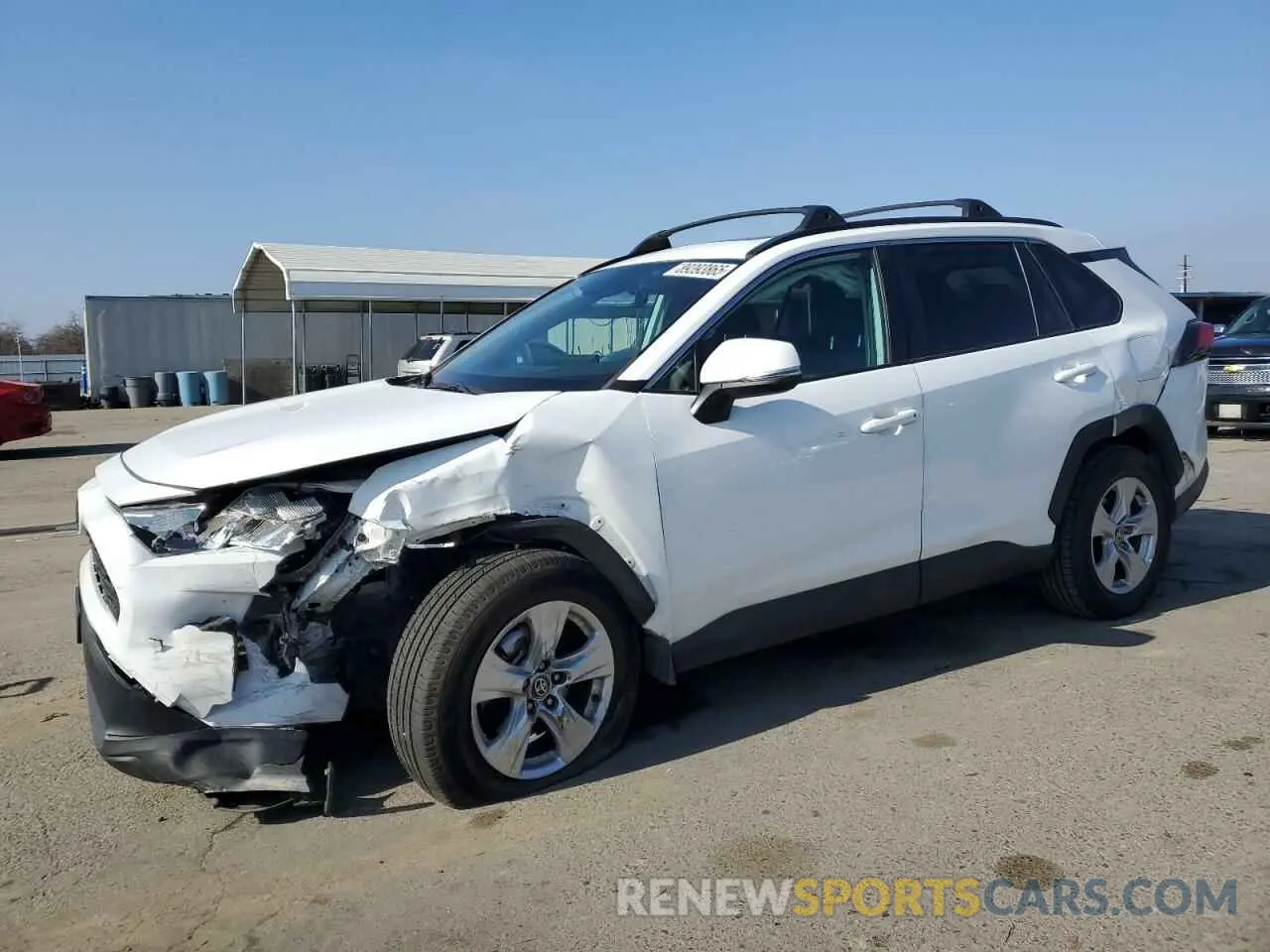 1 fotografías del automóvil dañado 2T3W1RFV1MC143489 TOYOTA RAV4 2021