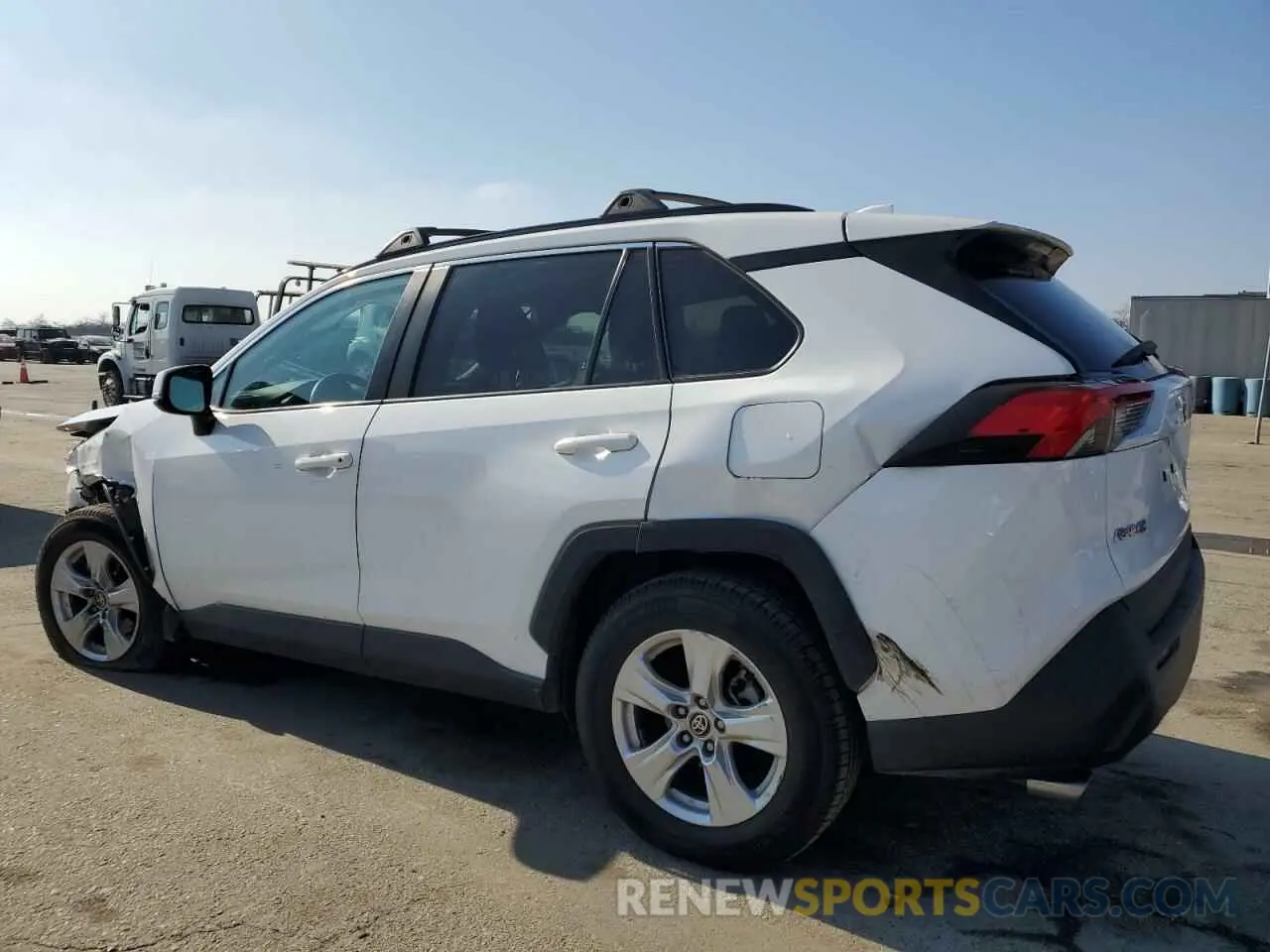 2 fotografías del automóvil dañado 2T3W1RFV1MC143489 TOYOTA RAV4 2021
