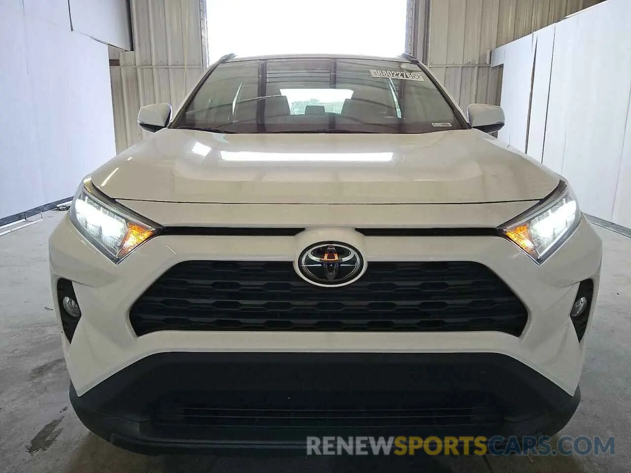 5 fotografías del automóvil dañado 2T3W1RFV1MC145291 TOYOTA RAV4 2021