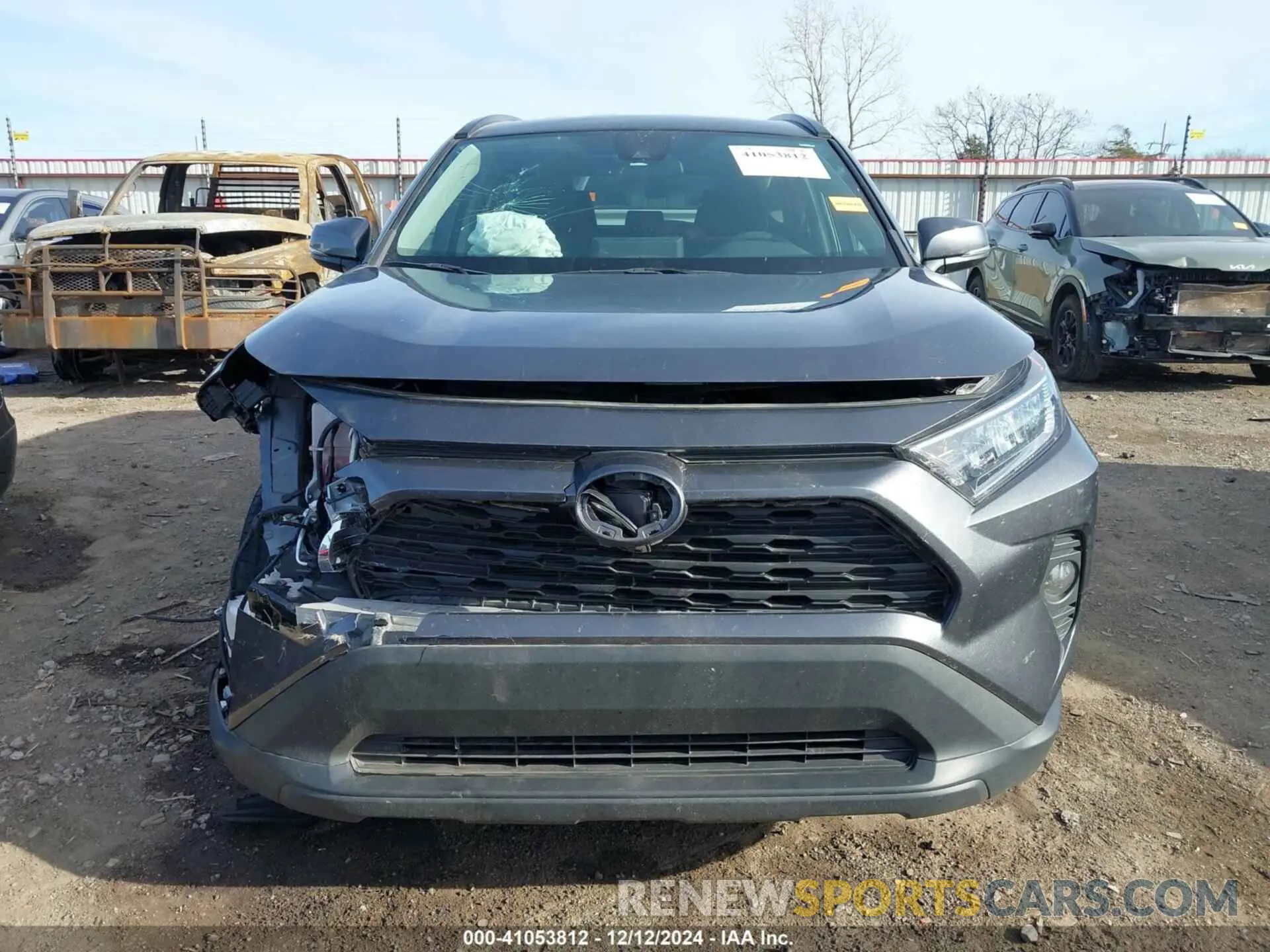 12 fotografías del automóvil dañado 2T3W1RFV1MC147011 TOYOTA RAV4 2021