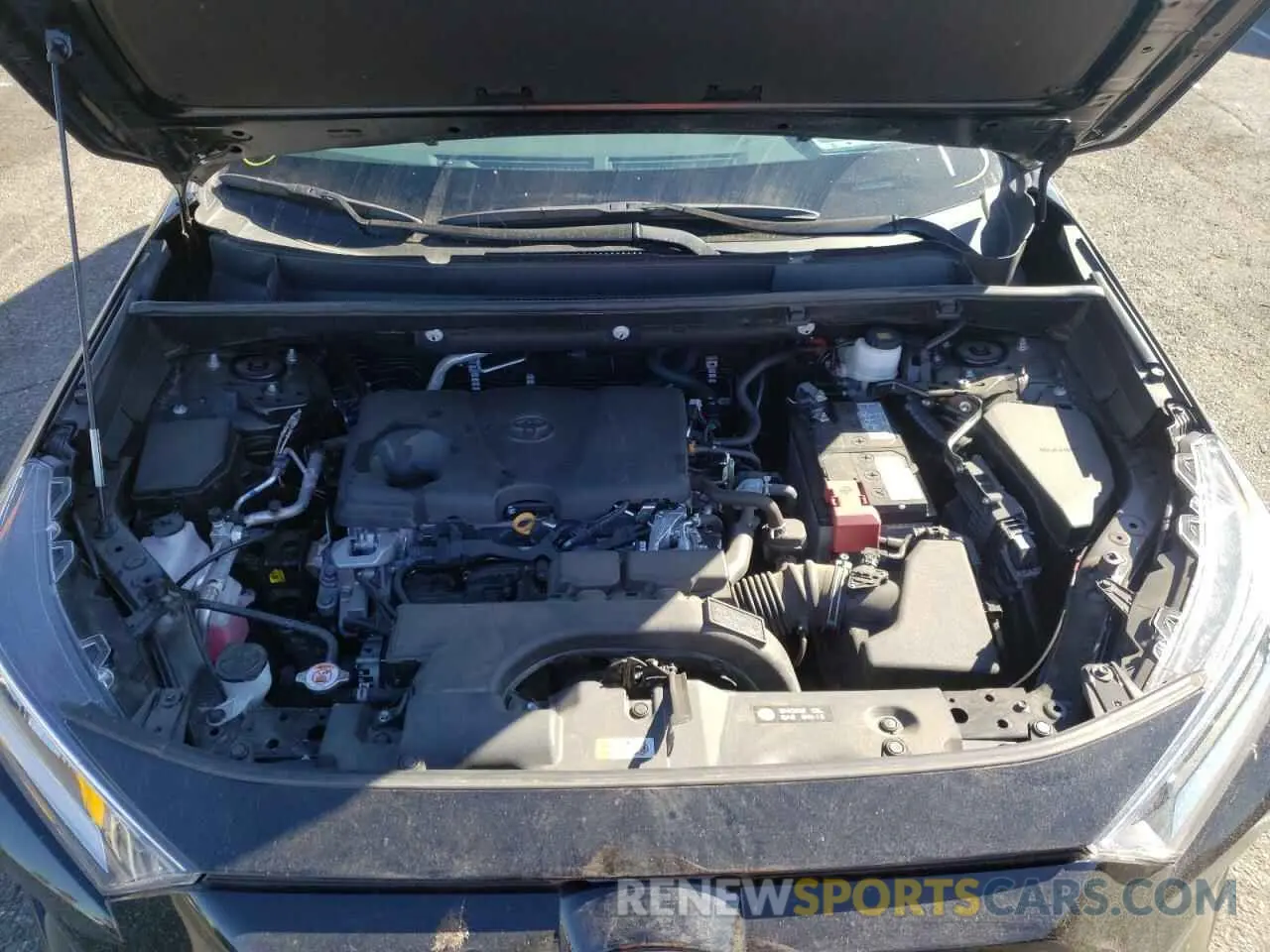 7 fotografías del automóvil dañado 2T3W1RFV1MC154041 TOYOTA RAV4 2021