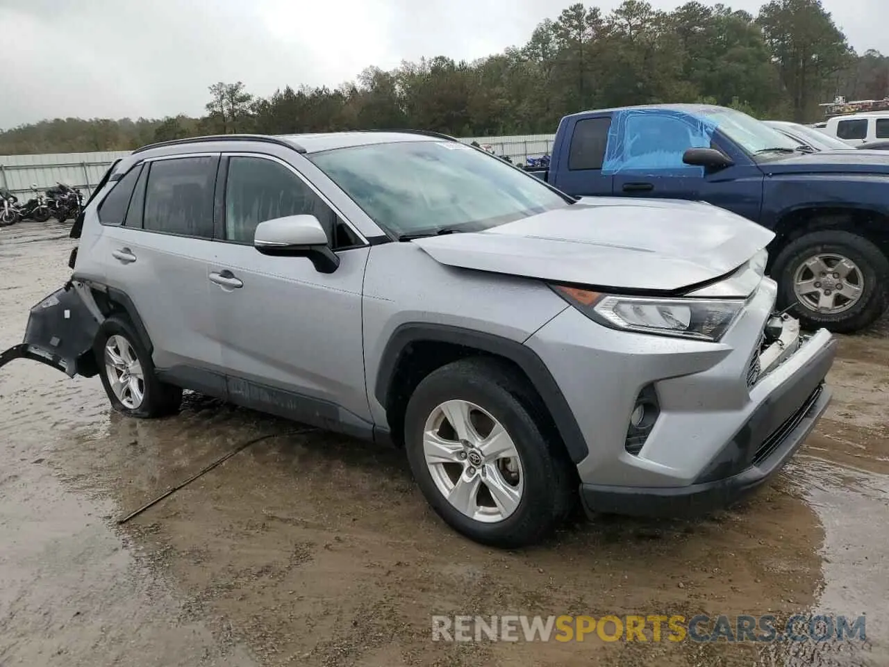 4 fotografías del automóvil dañado 2T3W1RFV1MC160678 TOYOTA RAV4 2021