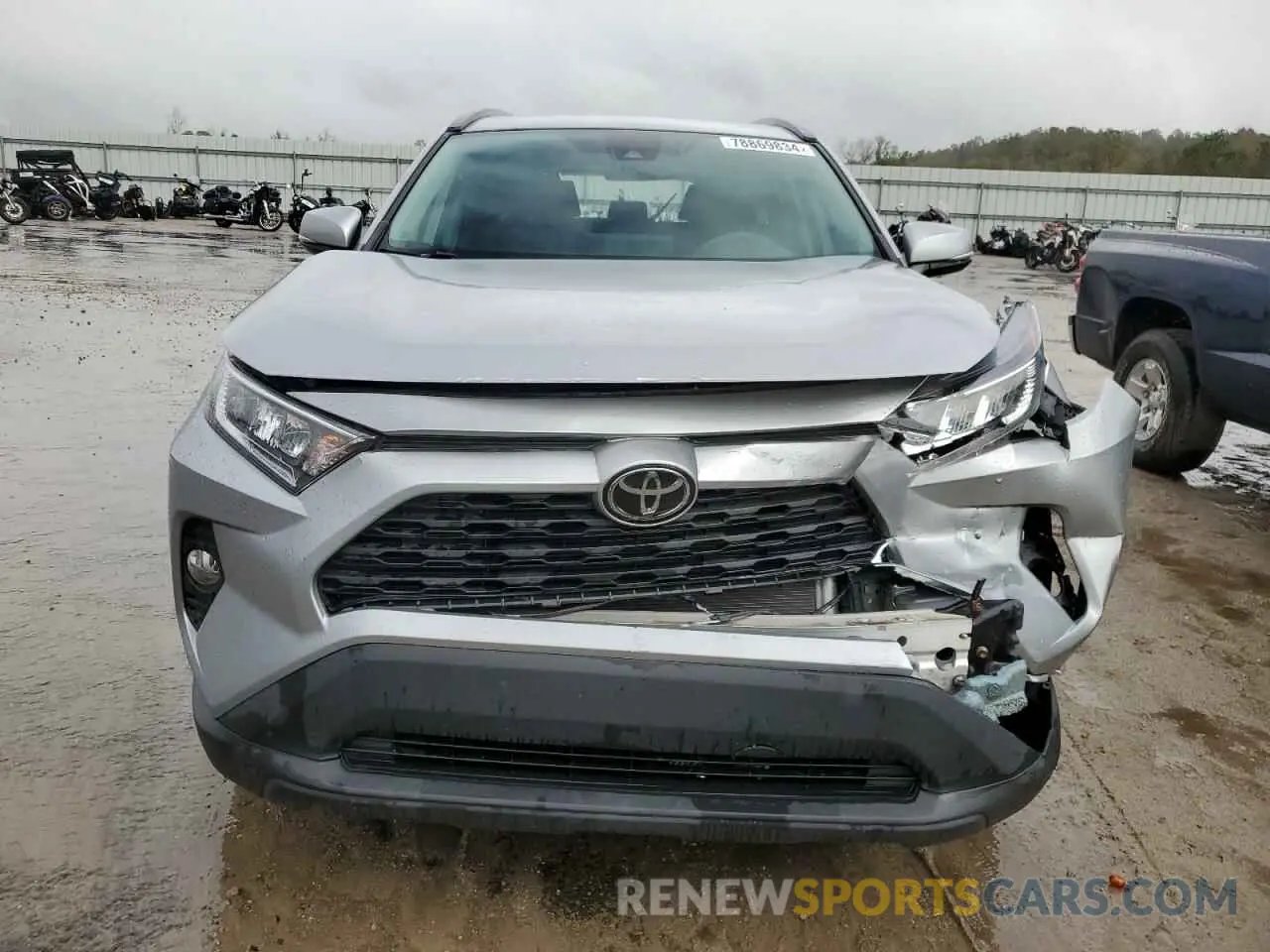 5 fotografías del automóvil dañado 2T3W1RFV1MC160678 TOYOTA RAV4 2021