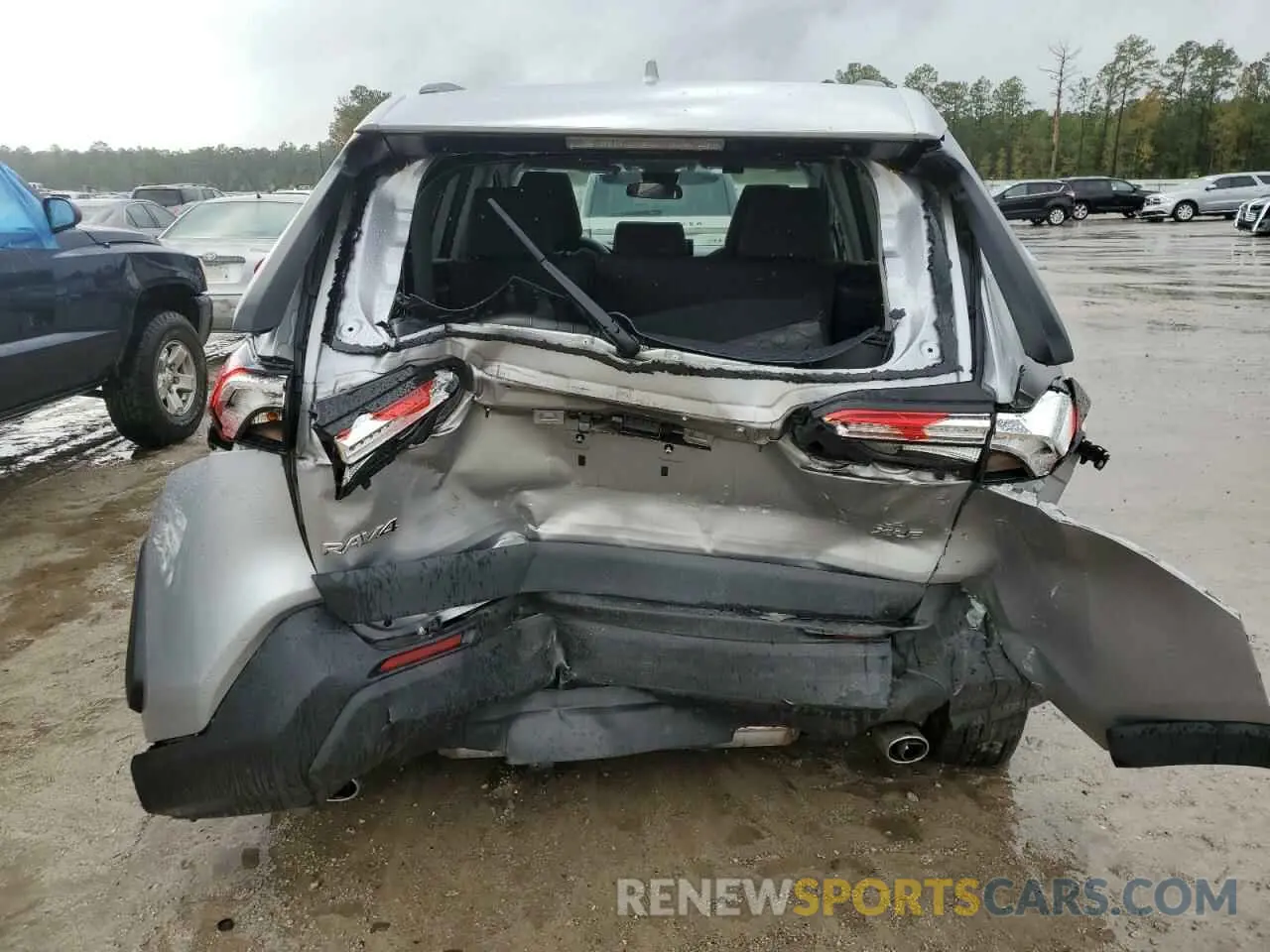 6 fotografías del automóvil dañado 2T3W1RFV1MC160678 TOYOTA RAV4 2021