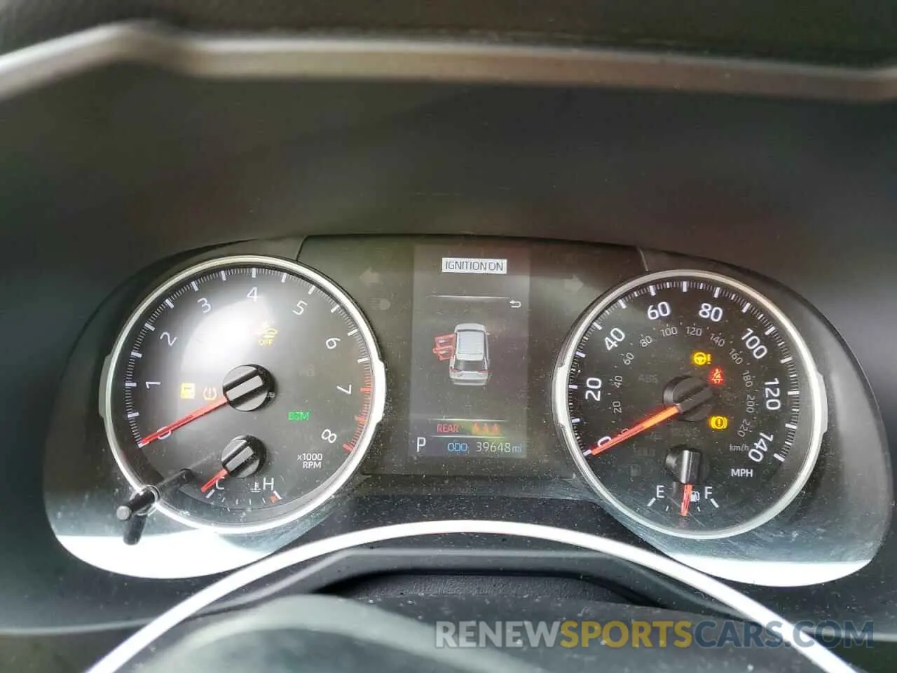 9 fotografías del automóvil dañado 2T3W1RFV1MC160678 TOYOTA RAV4 2021