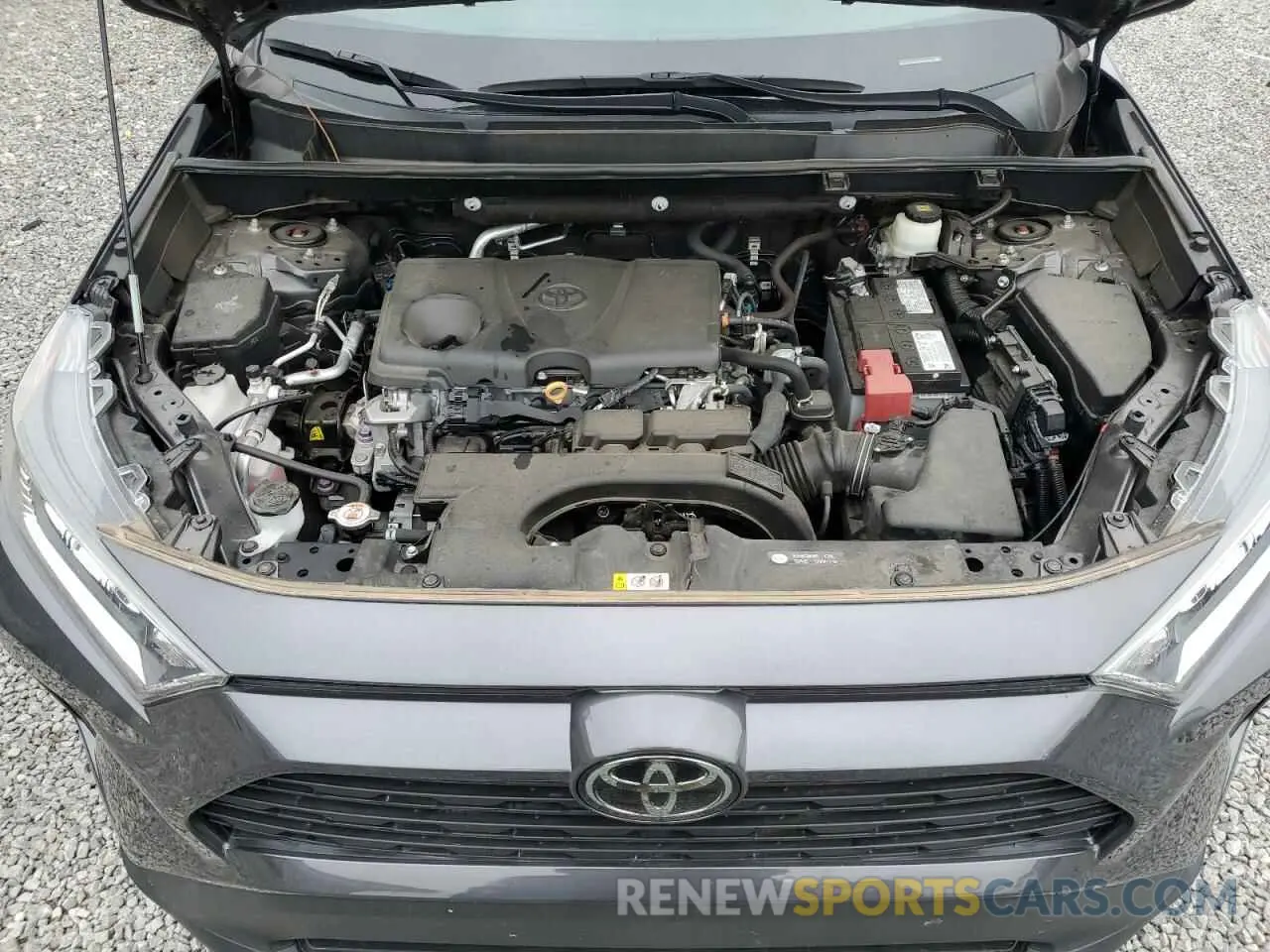 12 fotografías del automóvil dañado 2T3W1RFV1MW103802 TOYOTA RAV4 2021
