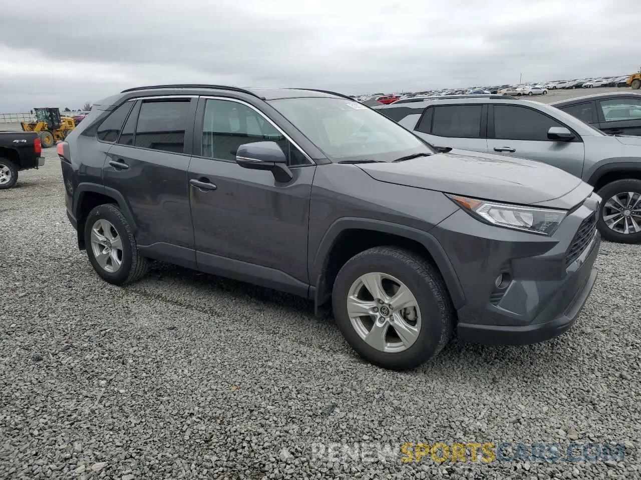 4 fotografías del automóvil dañado 2T3W1RFV1MW103802 TOYOTA RAV4 2021