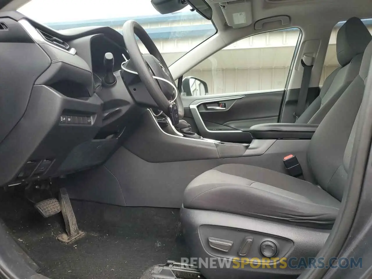 7 fotografías del automóvil dañado 2T3W1RFV1MW103802 TOYOTA RAV4 2021