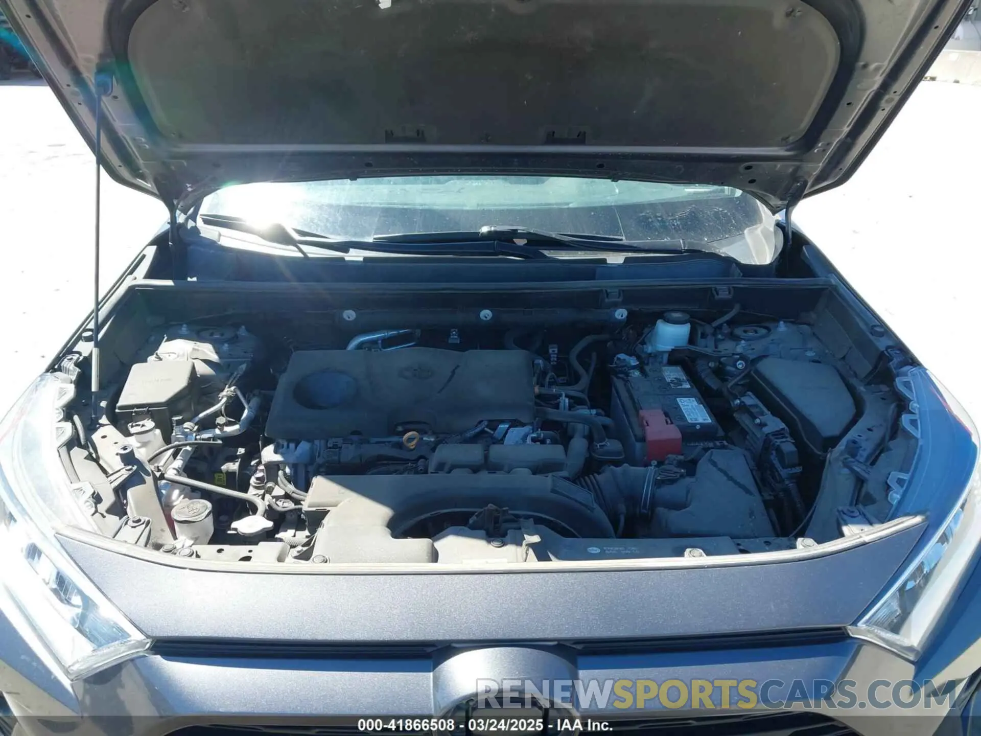 10 fotografías del automóvil dañado 2T3W1RFV1MW137173 TOYOTA RAV4 2021