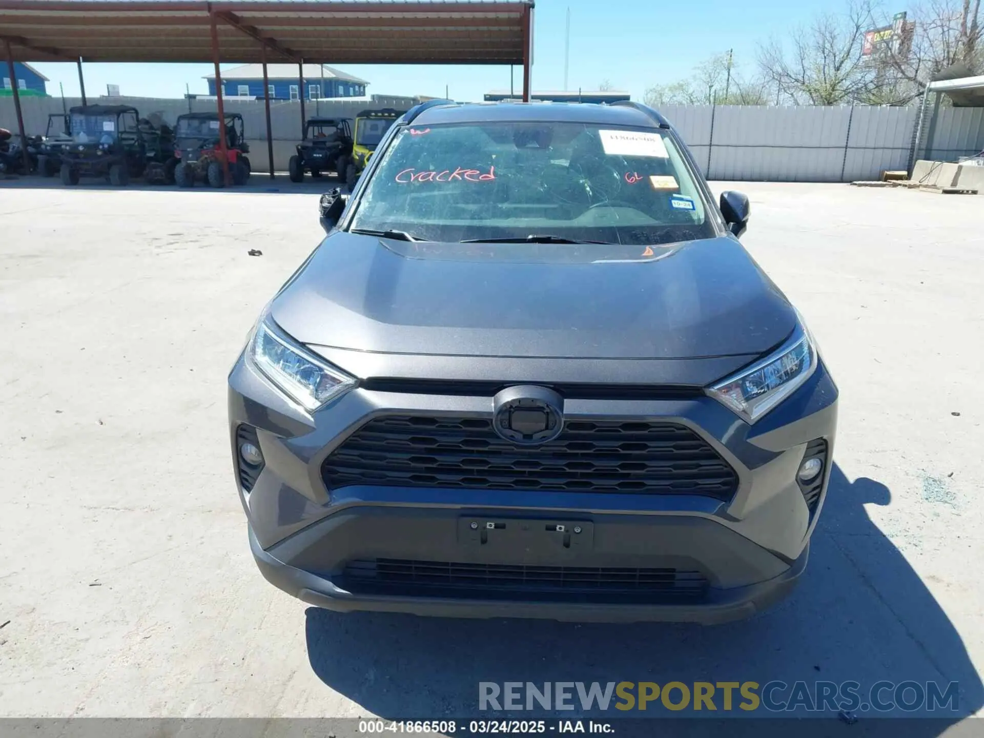 12 fotografías del automóvil dañado 2T3W1RFV1MW137173 TOYOTA RAV4 2021