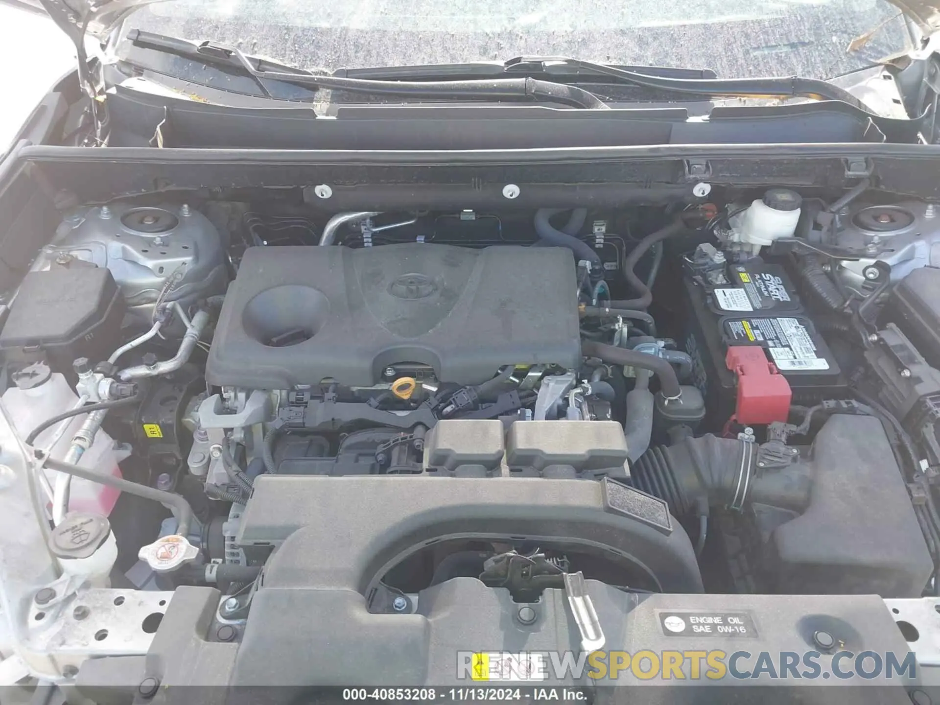 10 fotografías del automóvil dañado 2T3W1RFV1MW139909 TOYOTA RAV4 2021