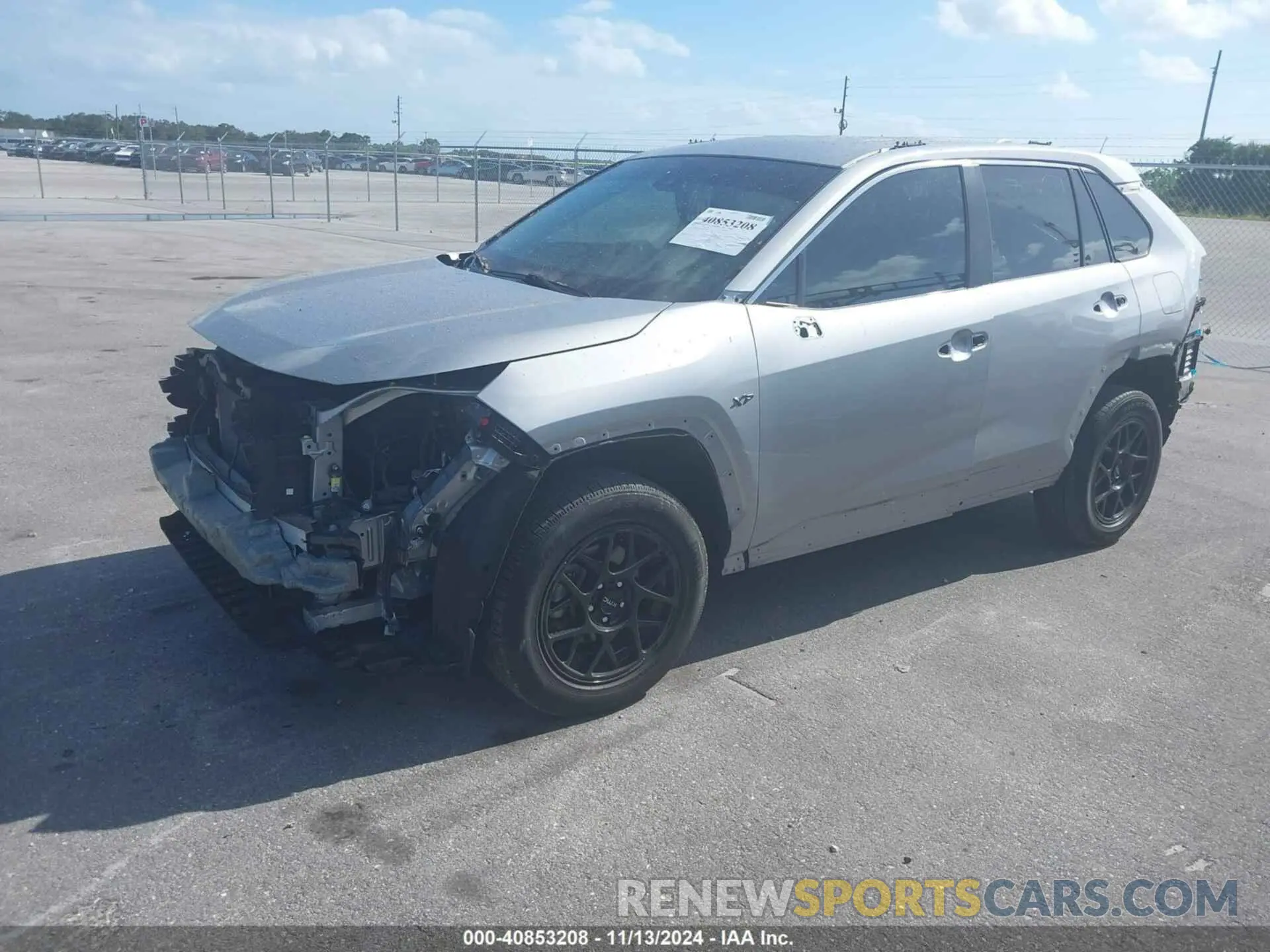 2 fotografías del automóvil dañado 2T3W1RFV1MW139909 TOYOTA RAV4 2021