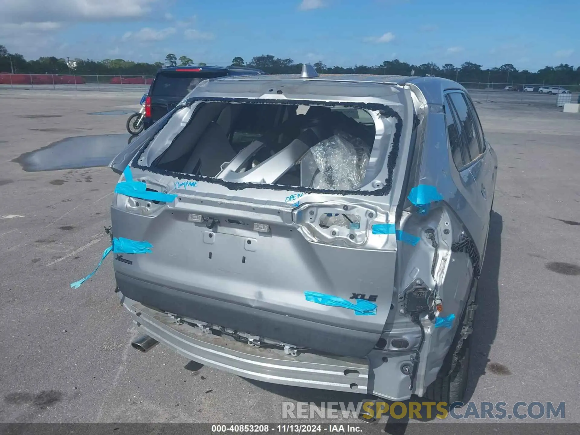20 fotografías del automóvil dañado 2T3W1RFV1MW139909 TOYOTA RAV4 2021