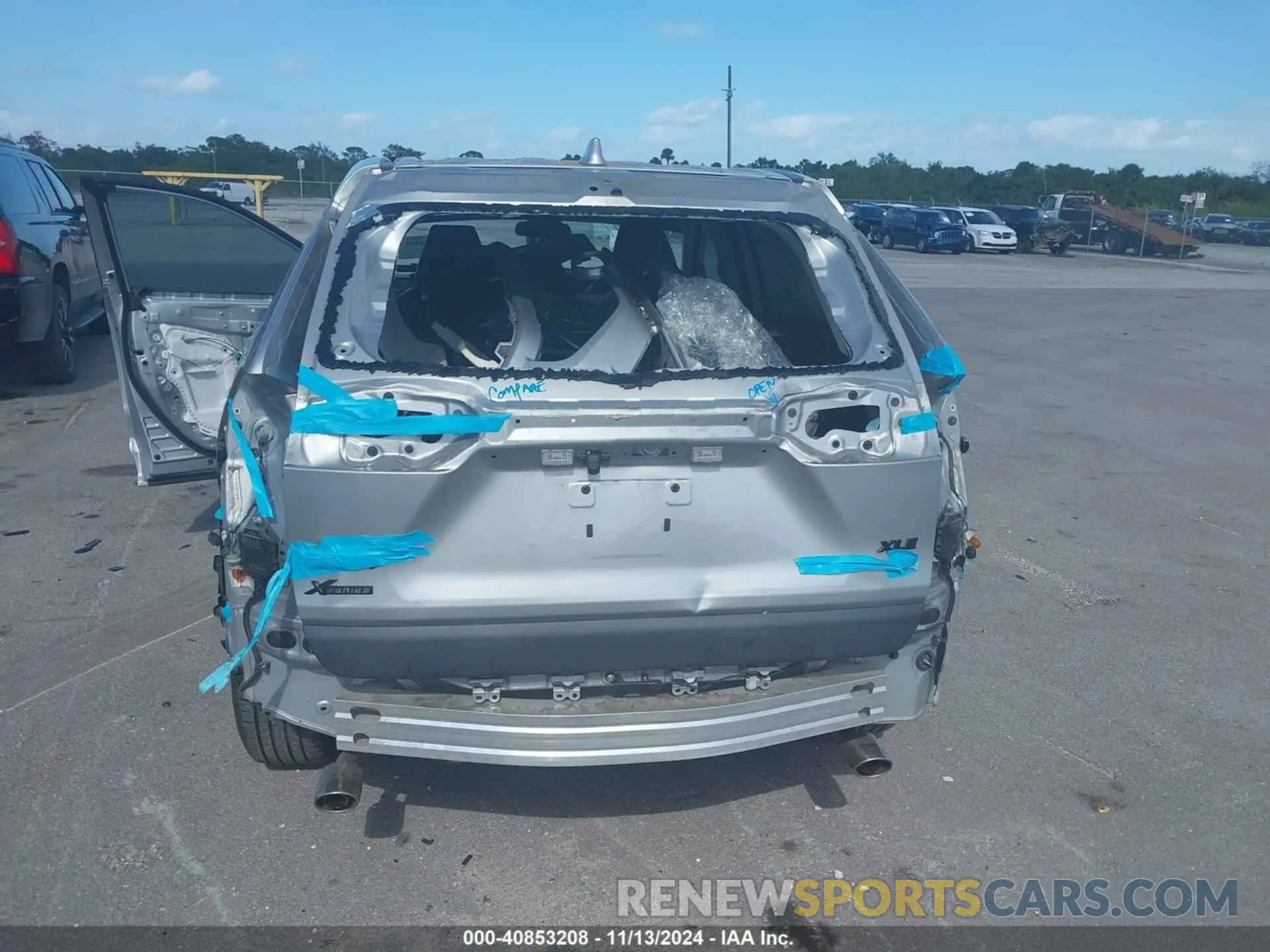 21 fotografías del automóvil dañado 2T3W1RFV1MW139909 TOYOTA RAV4 2021