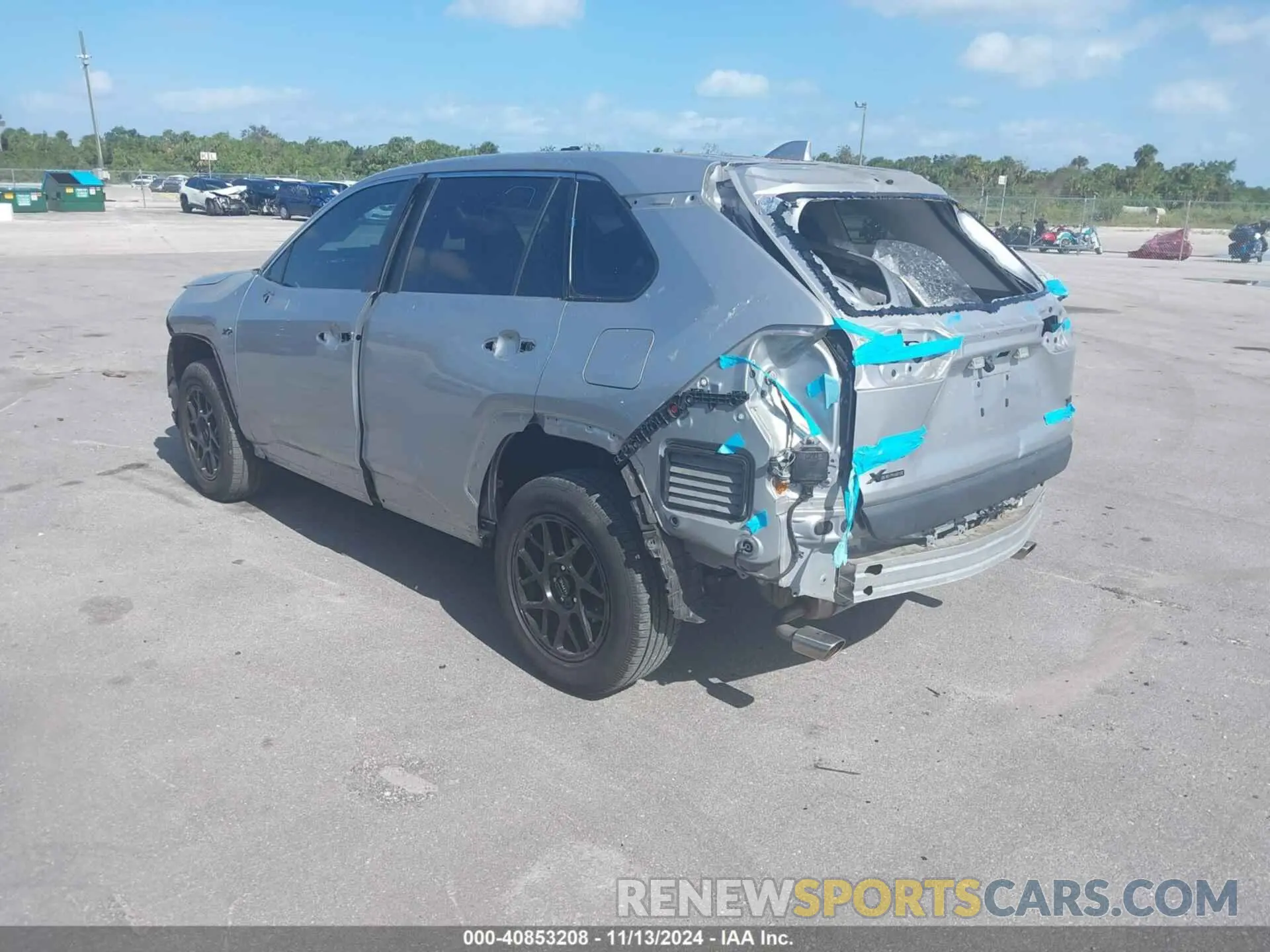 3 fotografías del automóvil dañado 2T3W1RFV1MW139909 TOYOTA RAV4 2021