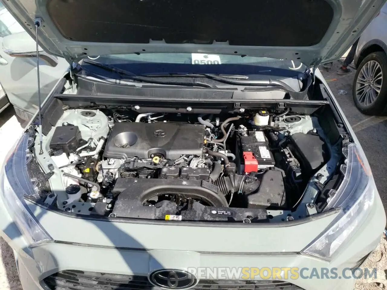 7 fotografías del automóvil dañado 2T3W1RFV1MW158590 TOYOTA RAV4 2021