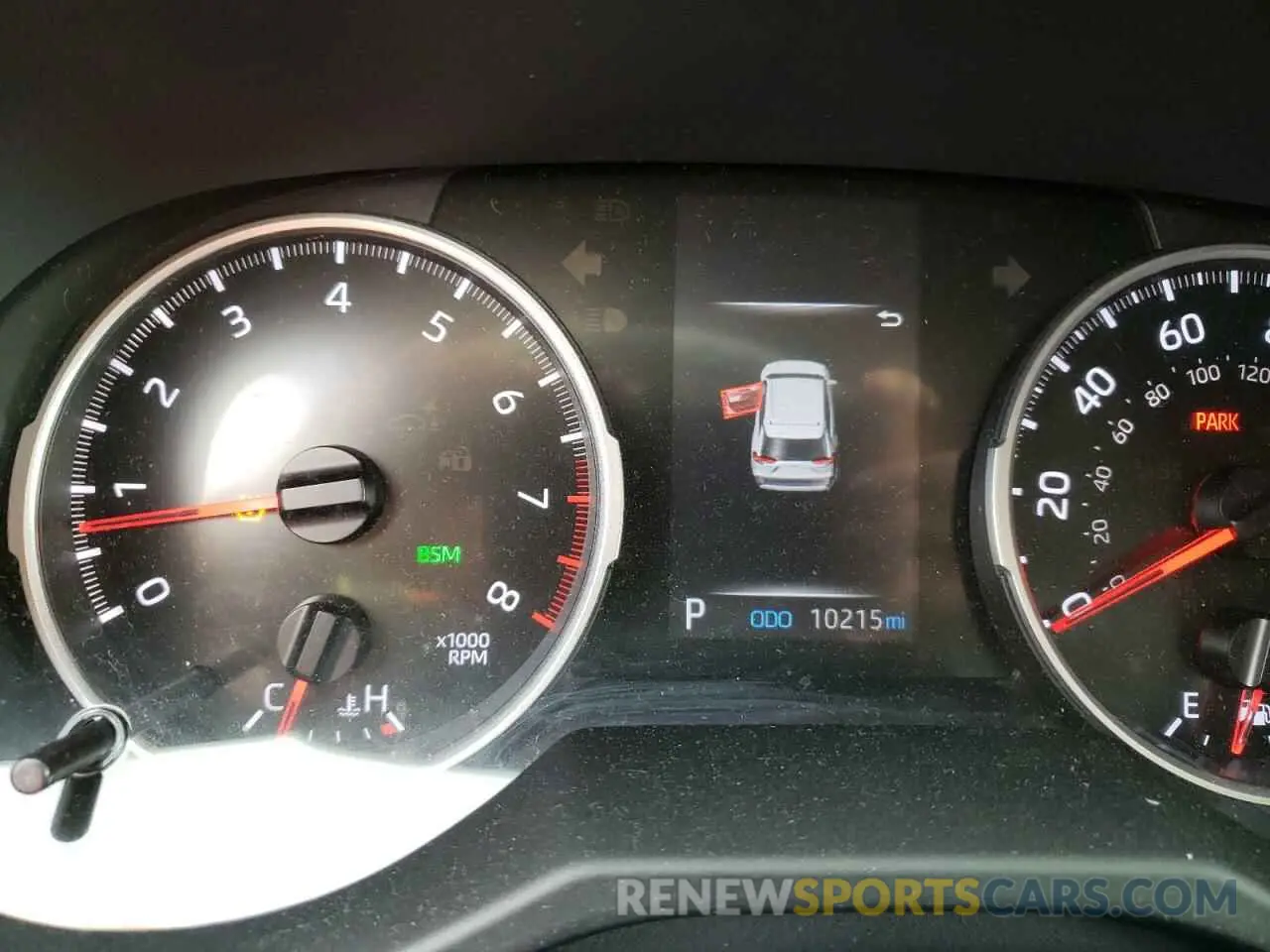8 fotografías del automóvil dañado 2T3W1RFV1MW158590 TOYOTA RAV4 2021