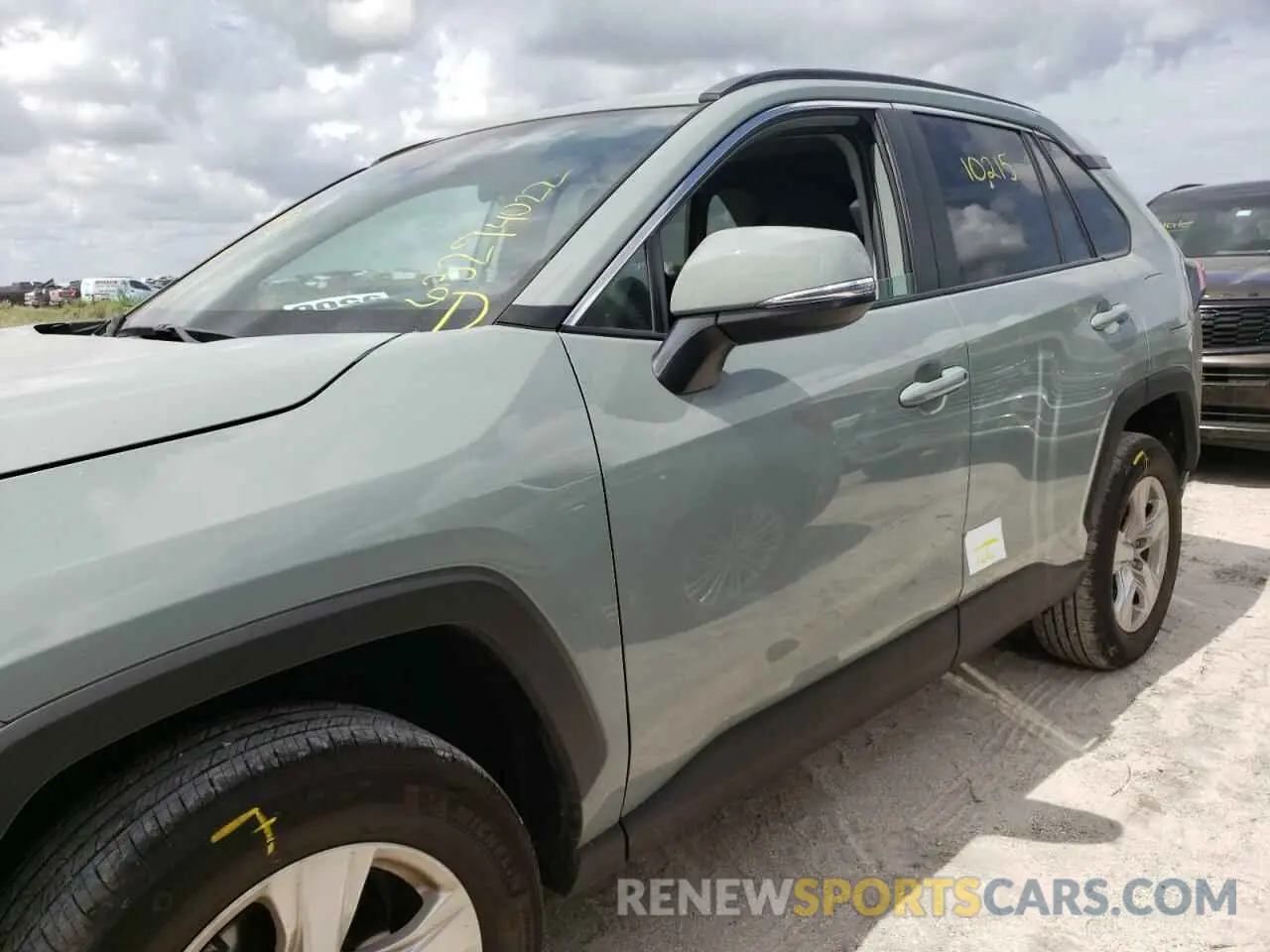 9 fotografías del automóvil dañado 2T3W1RFV1MW158590 TOYOTA RAV4 2021