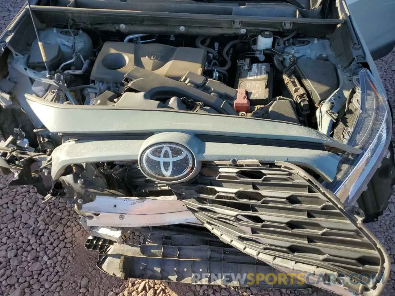 12 fotografías del automóvil dañado 2T3W1RFV1MW165118 TOYOTA RAV4 2021