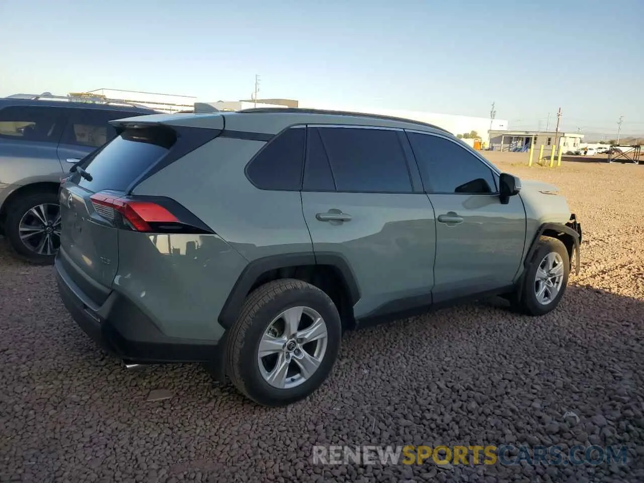 3 fotografías del automóvil dañado 2T3W1RFV1MW165118 TOYOTA RAV4 2021